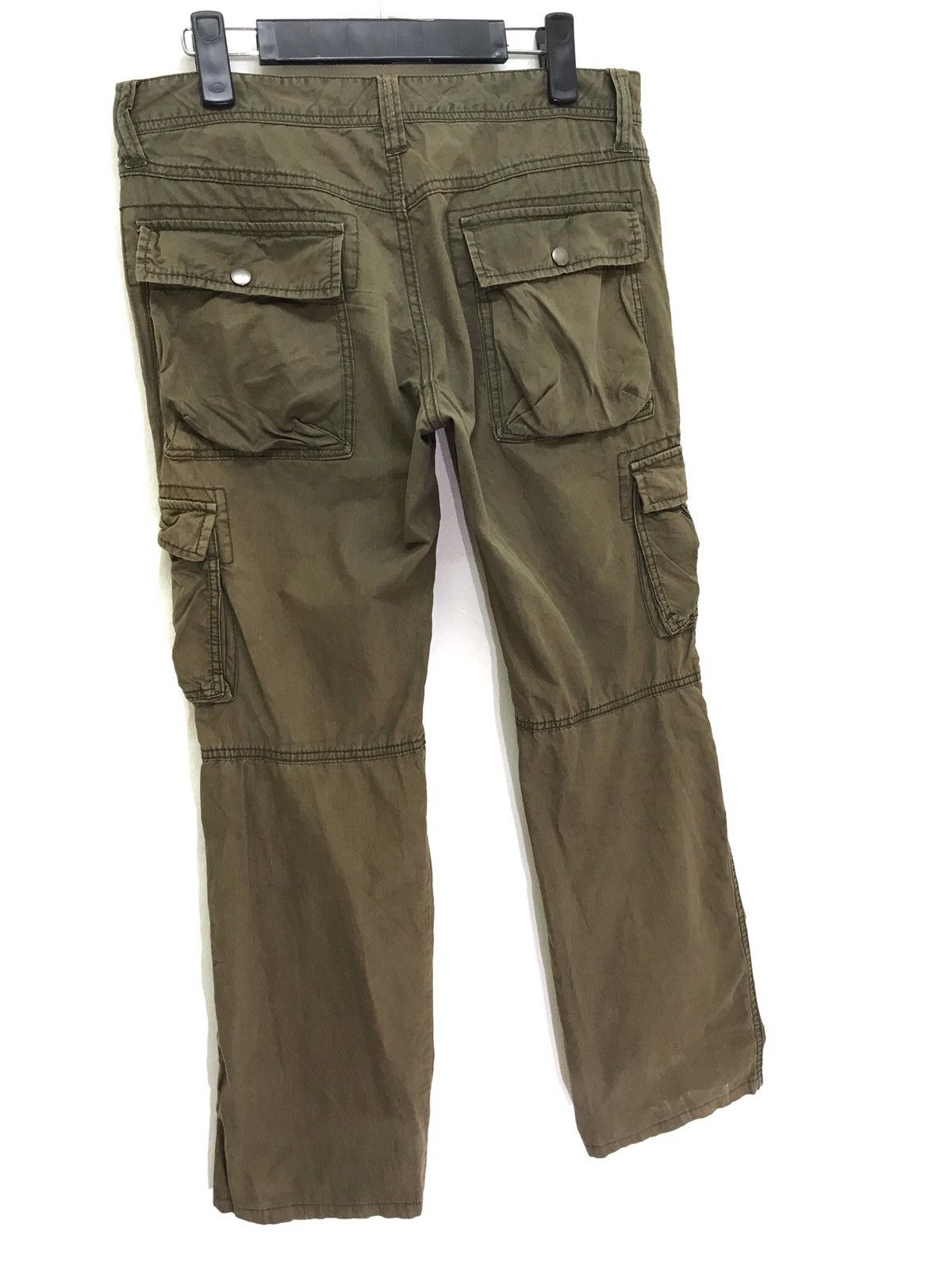 Japanese Brand Edge Rupert Bush Cargo Slim Pant Thin Cotton Size US 31 - 5 Thumbnail