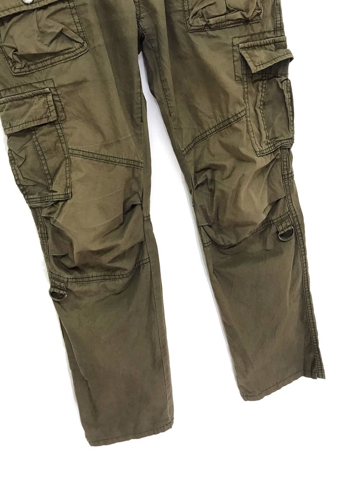 Japanese Brand Edge Rupert Bush Cargo Slim Pant Thin Cotton Size US 31 - 3 Thumbnail