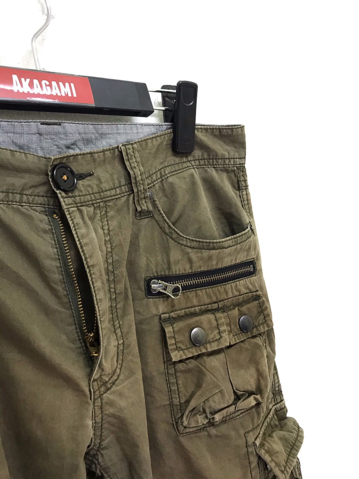 Japanese Brand Edge Rupert Bush Cargo Slim Pant Thin Cotton Size US 31 - 4 Thumbnail