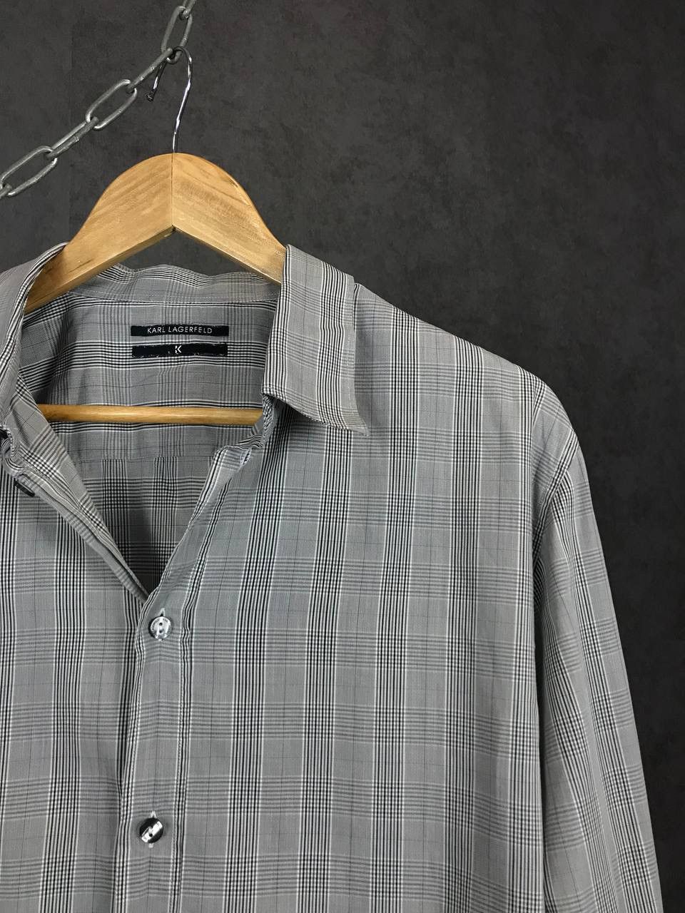 Designer Karl Lagerfeld designer luxury shirt Size US XL / EU 56 / 4 - 2 Thumbnail