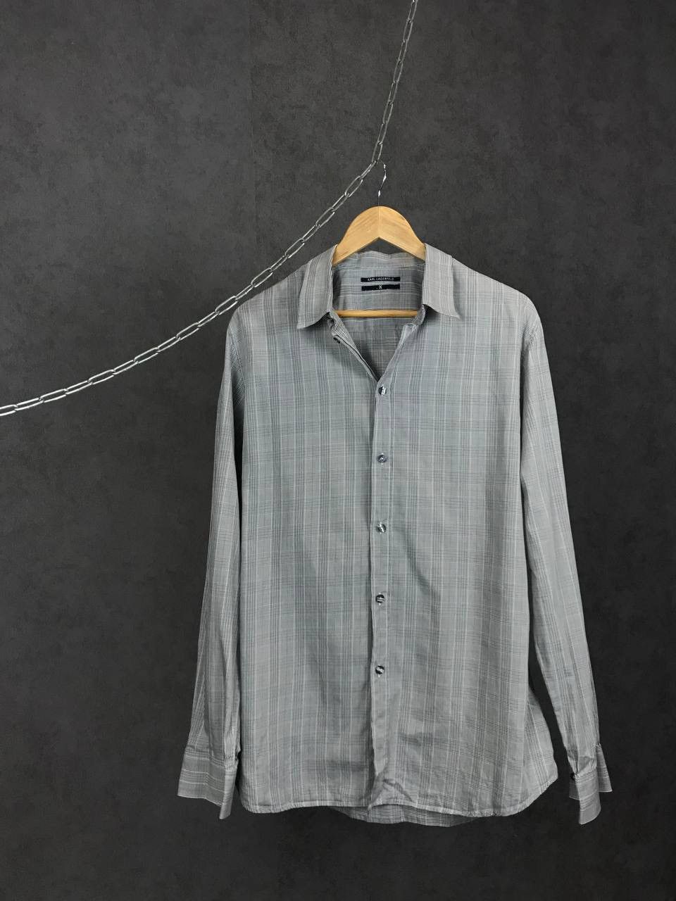 Designer Karl Lagerfeld designer luxury shirt Size US XL / EU 56 / 4 - 1 Thumbnail