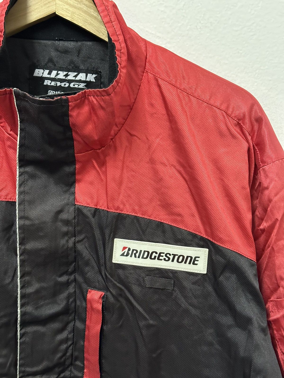 Vintage Vintage Blizzak X Bridgestone Two Tone Motorsport Jacket Size US L / EU 52-54 / 3 - 2 Thumbnail