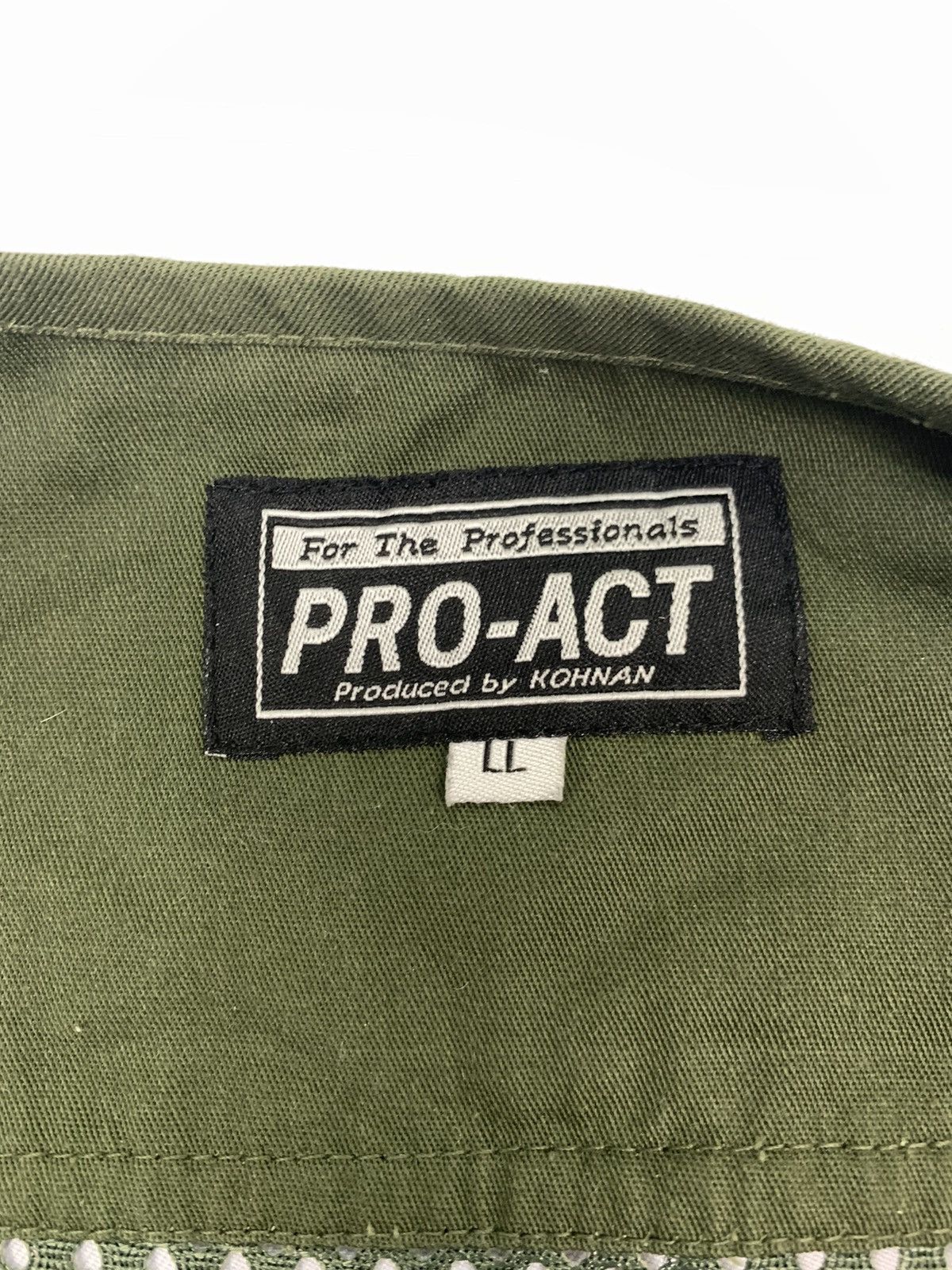 Japanese Brand PRO ACT Baggy Pocket Tactical Utility Mesh Net Vest Jacket Size US M / EU 48-50 / 2 - 15 Thumbnail