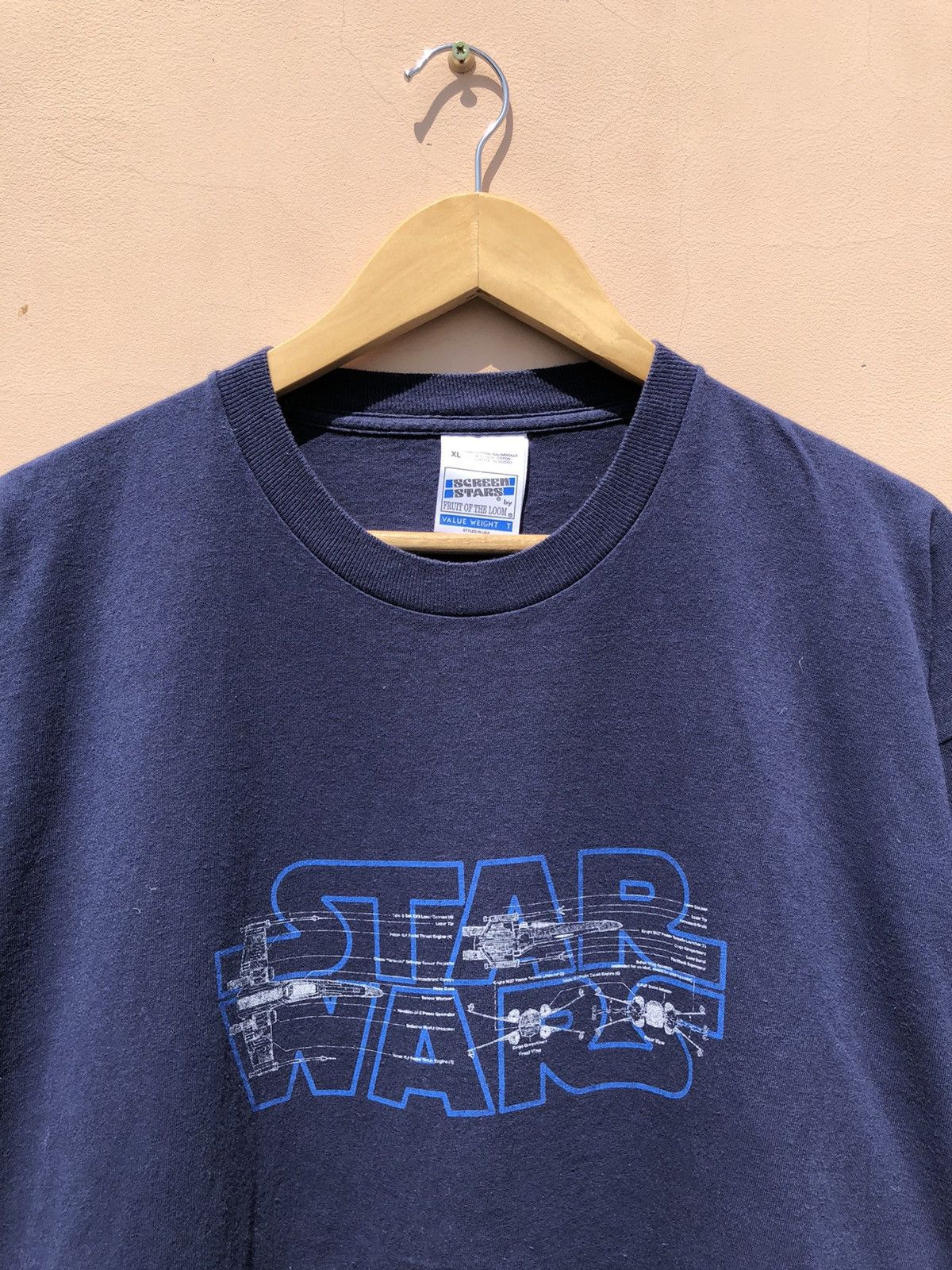 Star Wars Vintage 90s Star Wars Tee (Star Trek Lord of the Rings) Size US XL / EU 56 / 4 - 2 Thumbnail