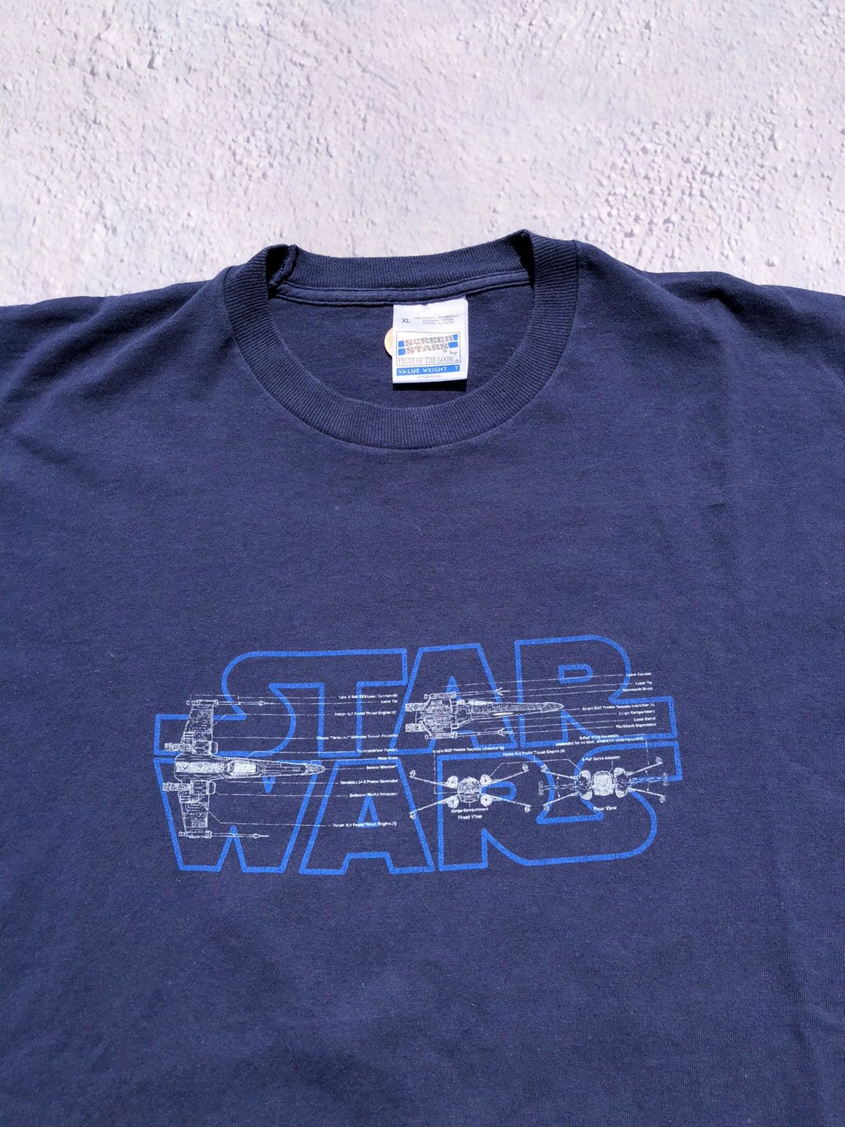 Star Wars Vintage 90s Star Wars Tee (Star Trek Lord of the Rings) Size US XL / EU 56 / 4 - 4 Thumbnail