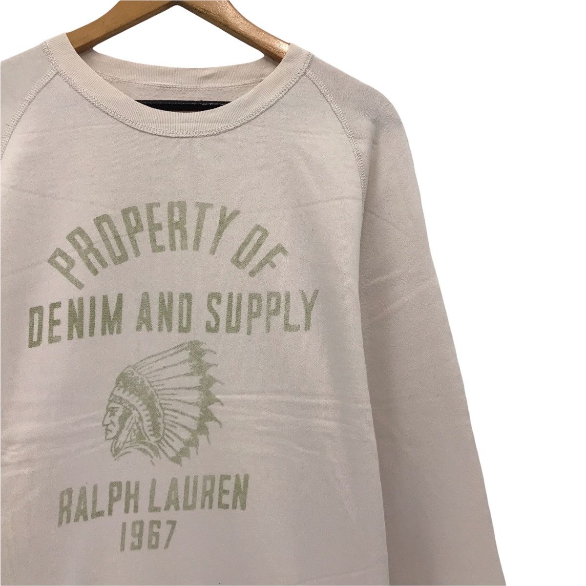 Denim & Supply Ralph Lauren × Ralph Lauren × Vintage Denim And Supply Ralph Lauren Sweatshirt Size US M / EU 48-50 / 2 - 2 Thumbnail
