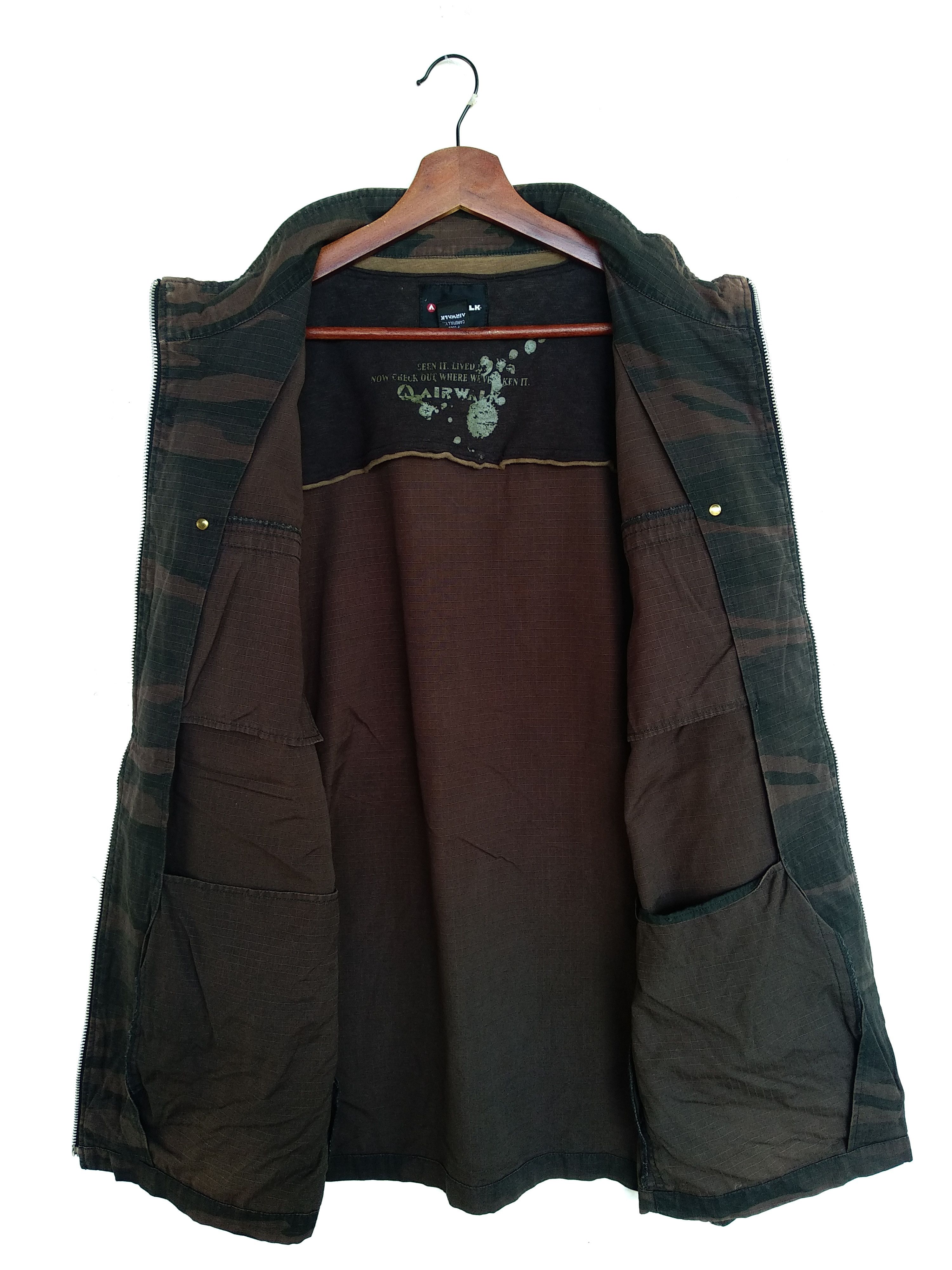 Airwalk Airwalk Camo Jacket,Full Zips,Size 3L Size US XXL / EU 58 / 5 - 3 Thumbnail