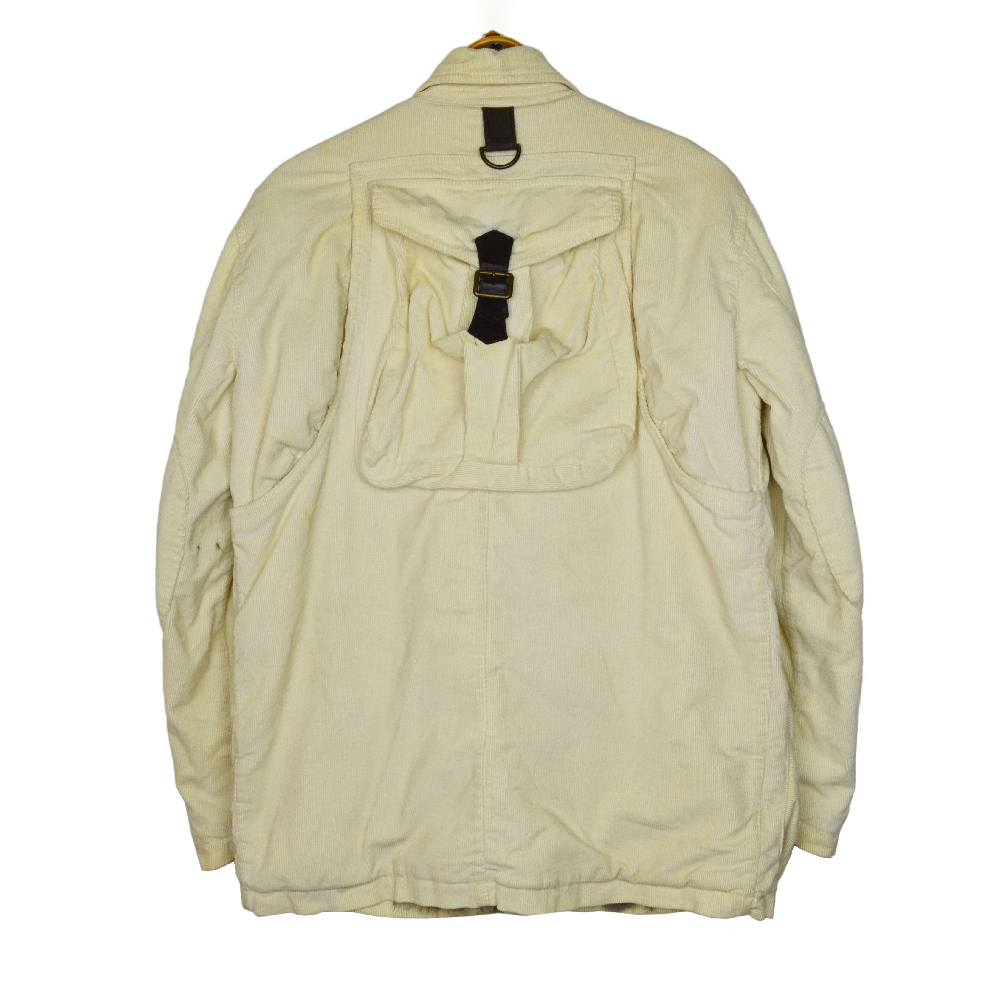 Dolce & Gabbana Dolce Gabbana Cargo Jacket Pockets Zip Coat Corduroy 2003 Size US M / EU 48-50 / 2 - 4 Thumbnail