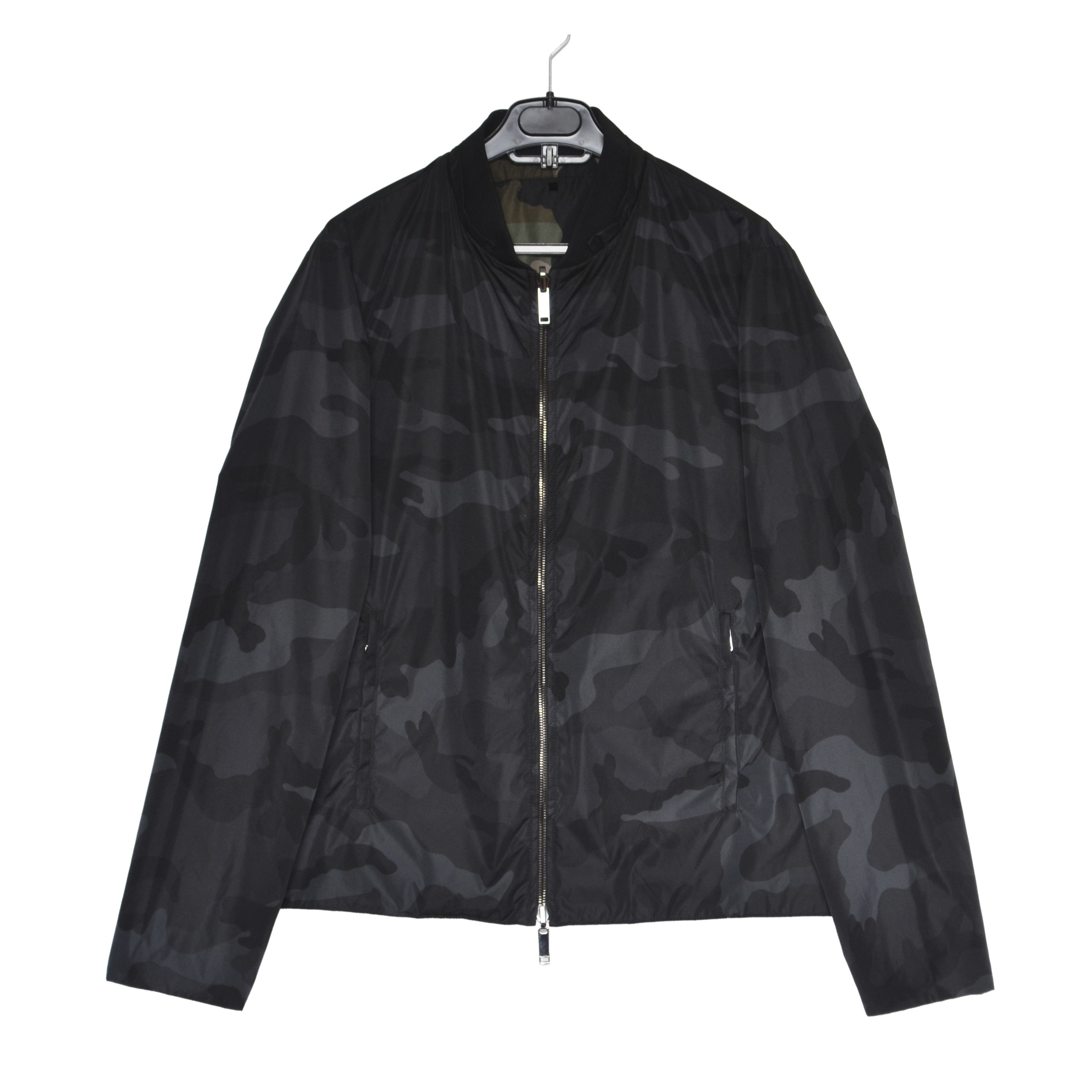 Valentino VALENTINO Jacket Reversible Bomber Camouflage Green Black Size US S / EU 44-46 / 1 - 2 Thumbnail