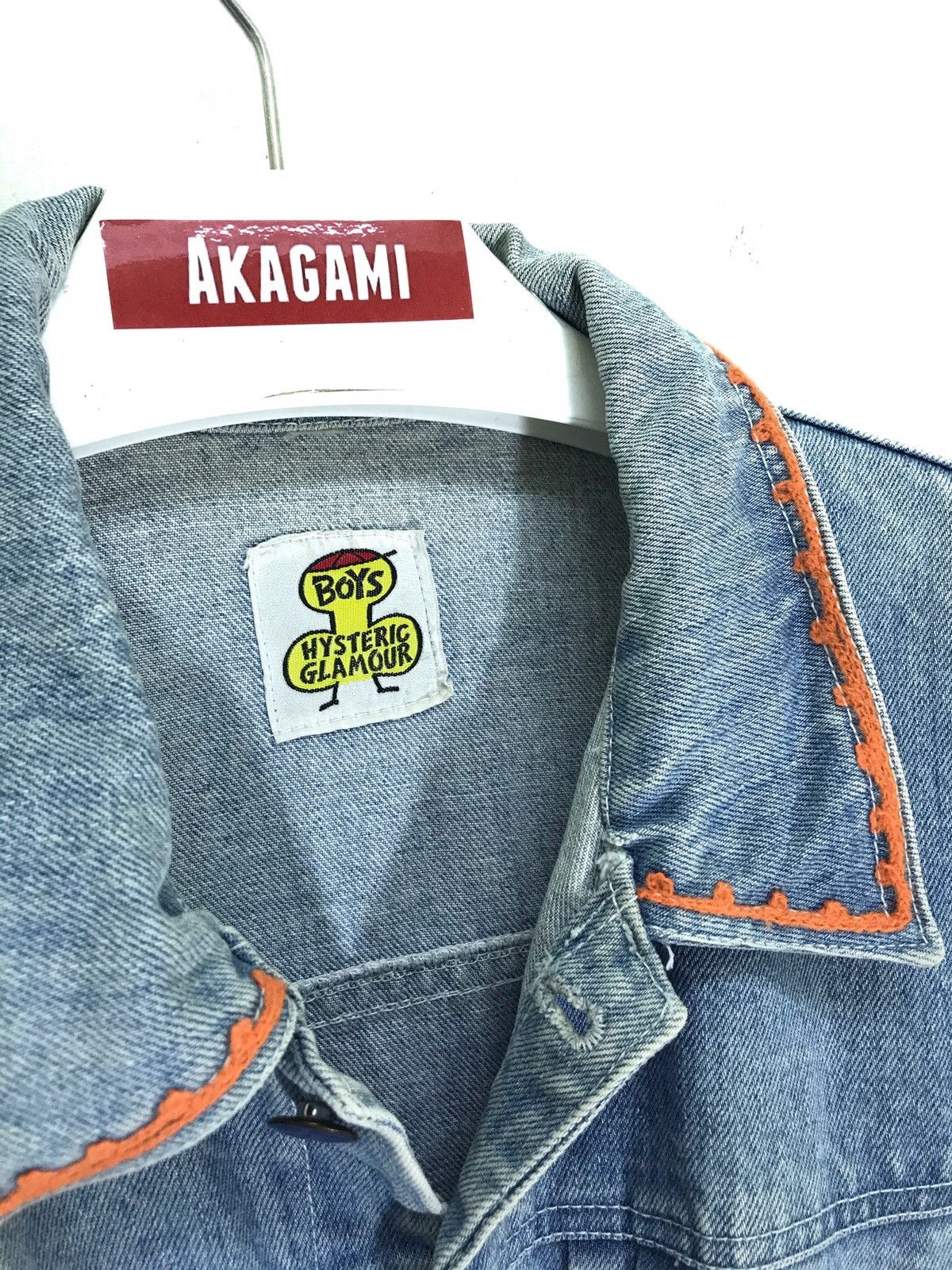 Hysteric Glamour Archive 80s Hysteric Glamour Pop Art Embroydery Denim 6🟩9 Size US L / EU 52-54 / 3 - 10 Thumbnail