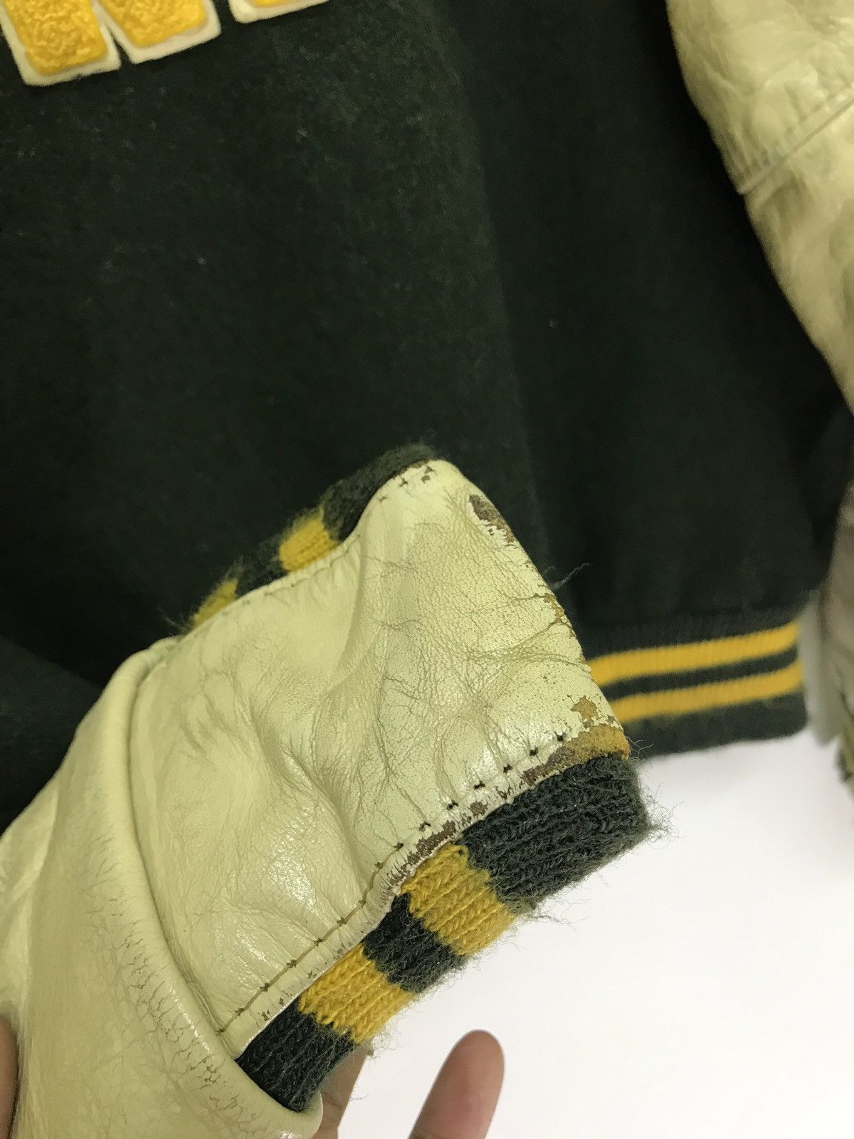 Golden Bear 🌟Made in USA Vintage Golden Bear Varsity Jacket Michigan Size US M / EU 48-50 / 2 - 9 Thumbnail