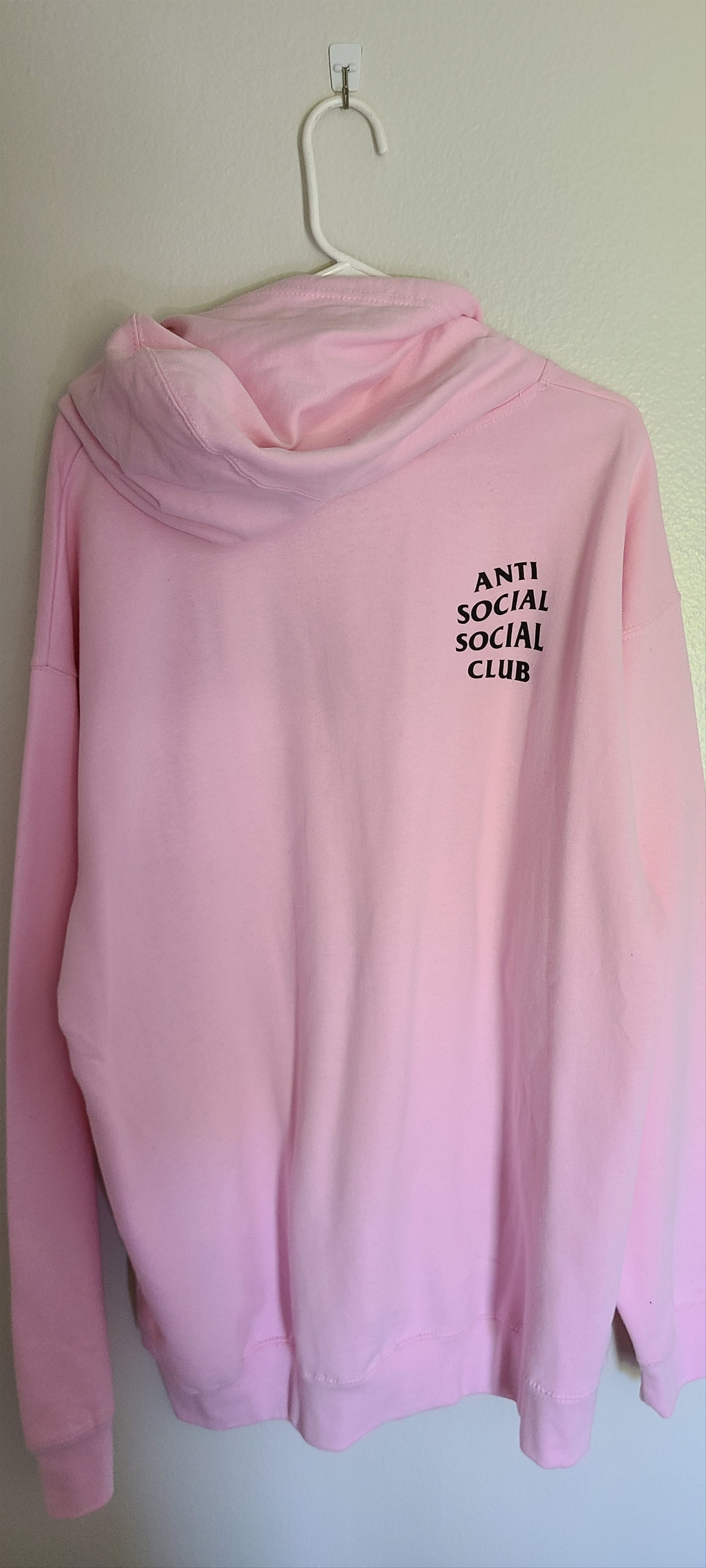 Anti Social Social Club BACKWARDS HOODIE Size US XL / EU 56 / 4 - 2 Thumbnail