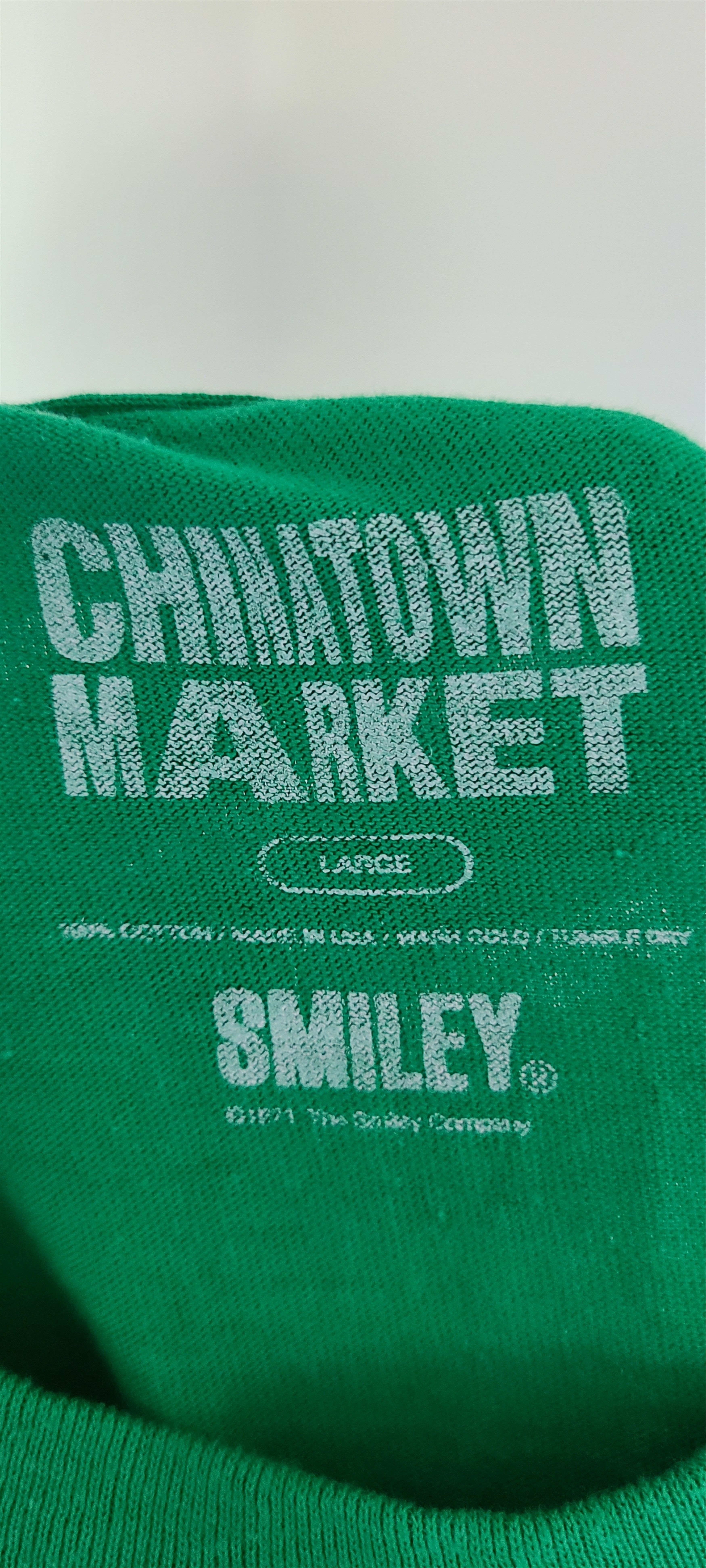 Market SMILEY LOGO TEE Size US L / EU 52-54 / 3 - 2 Thumbnail