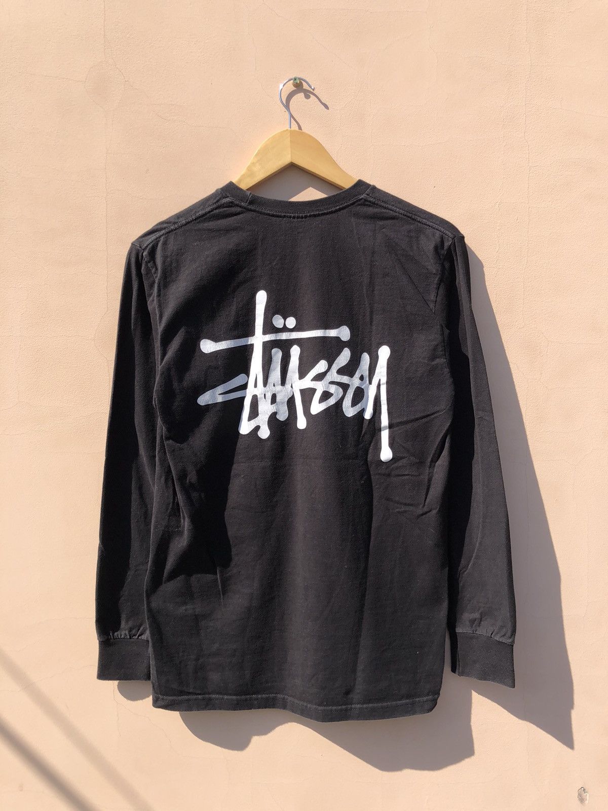 Stussy Vintage Stussy Spellout Logo Long Sleeve Tee Size US S / EU 44-46 / 1 - 1 Thumbnail