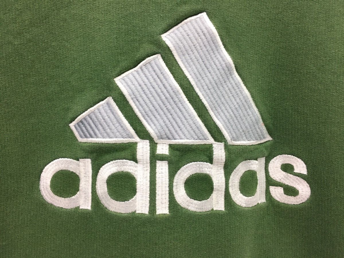 Adidas × Vintage Vintage Adidas Big Logo Spellout Sweatshirt Size US M / EU 48-50 / 2 - 3 Thumbnail