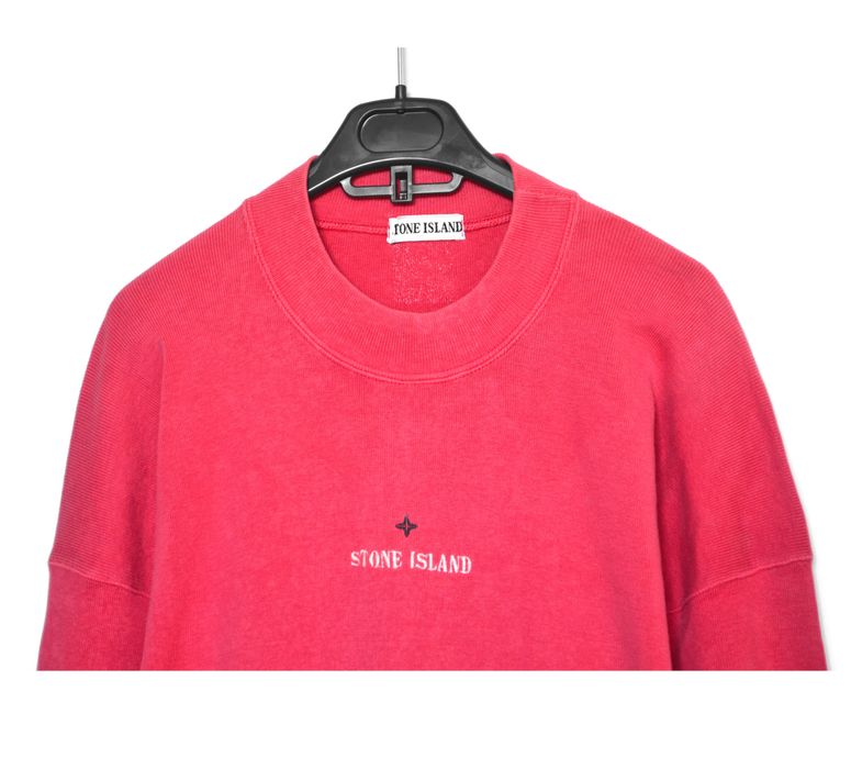 Stone Island    Stone Island Sweater Logo Jumper 80s 90s | Grailed