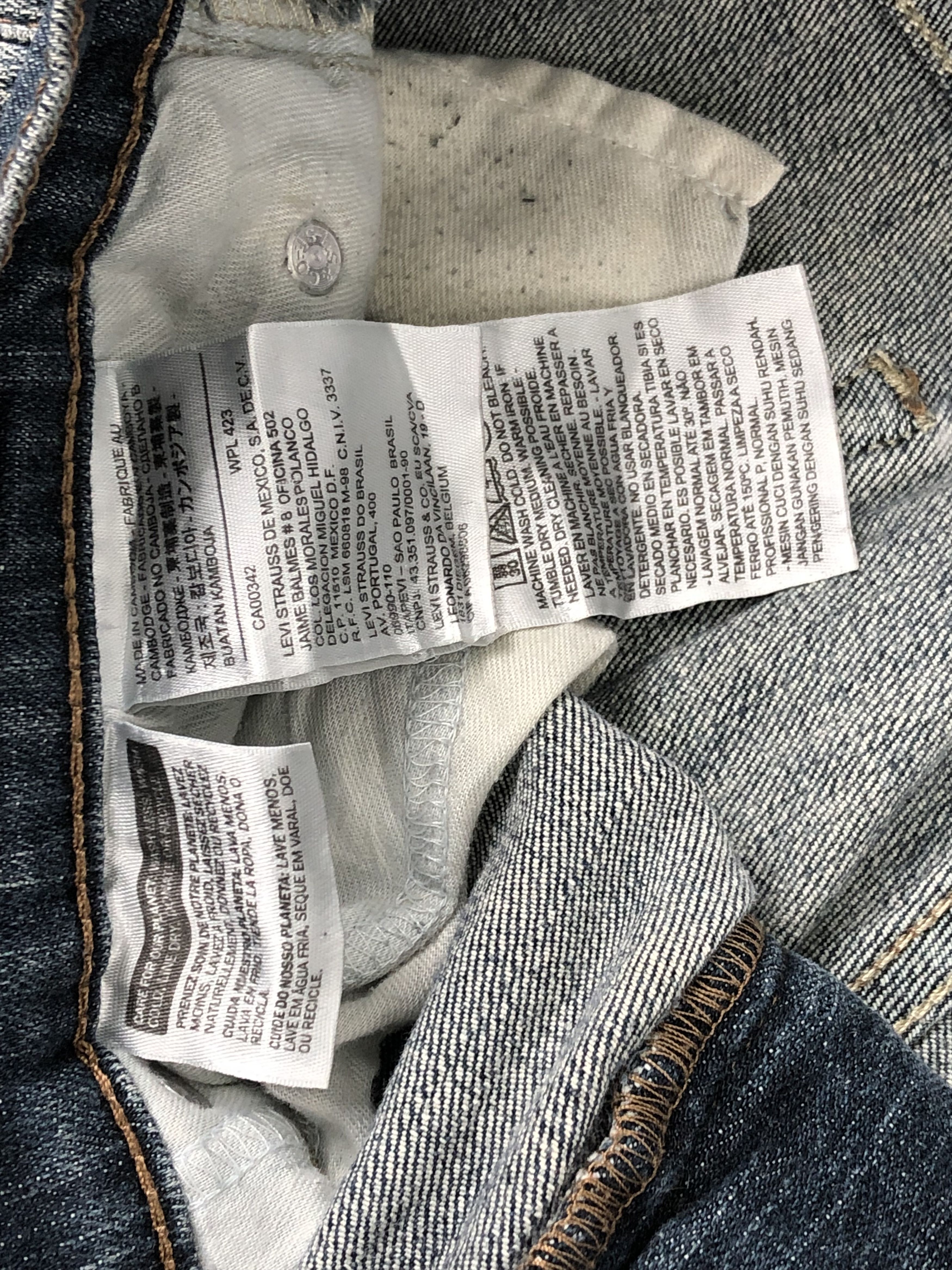 Levi's Vintage Levis 559 Faded Blue Denim DP1438 Size US 32 / EU 48 - 8 Thumbnail