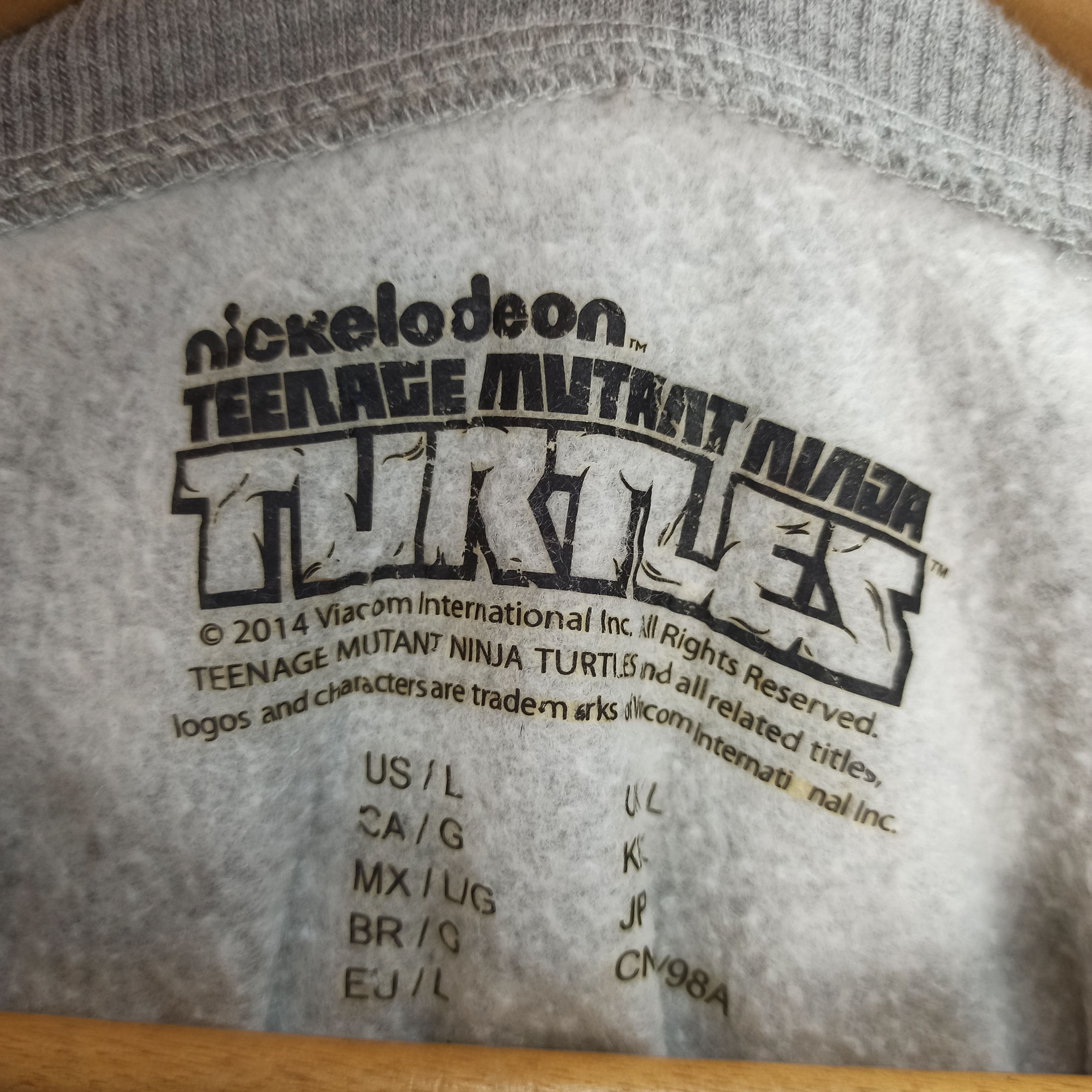 Cartoon Network Rare Teenage Mutant Ninja Turtle Sweatshirt Size US M / EU 48-50 / 2 - 5 Thumbnail