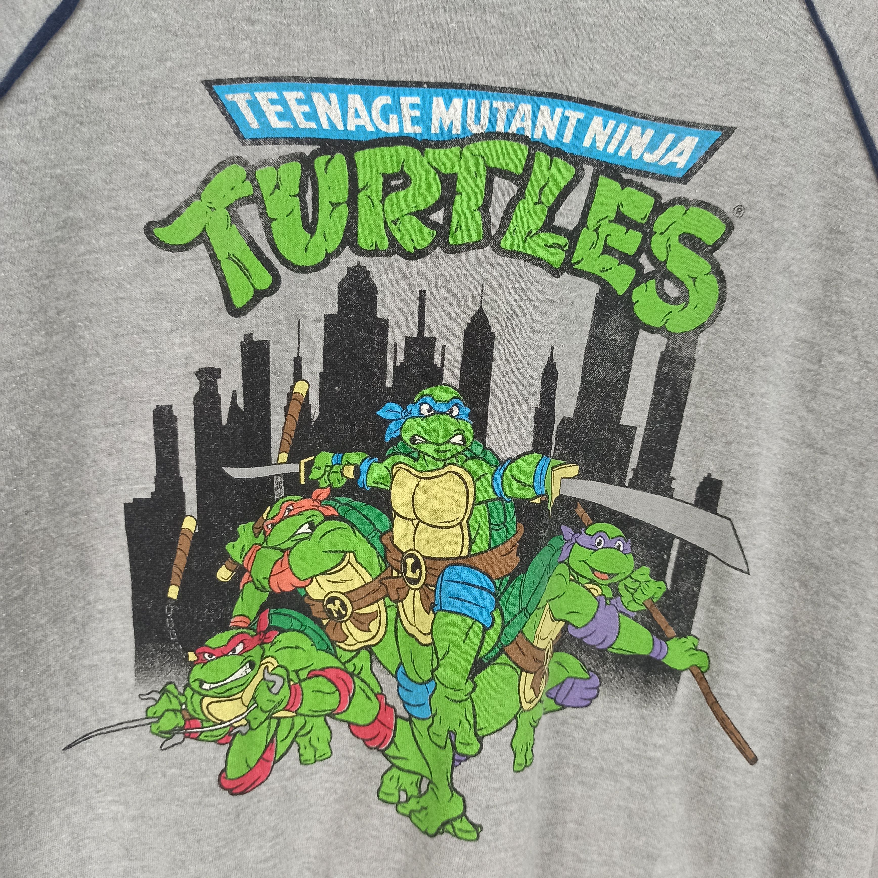 Cartoon Network Rare Teenage Mutant Ninja Turtle Sweatshirt Size US M / EU 48-50 / 2 - 2 Thumbnail