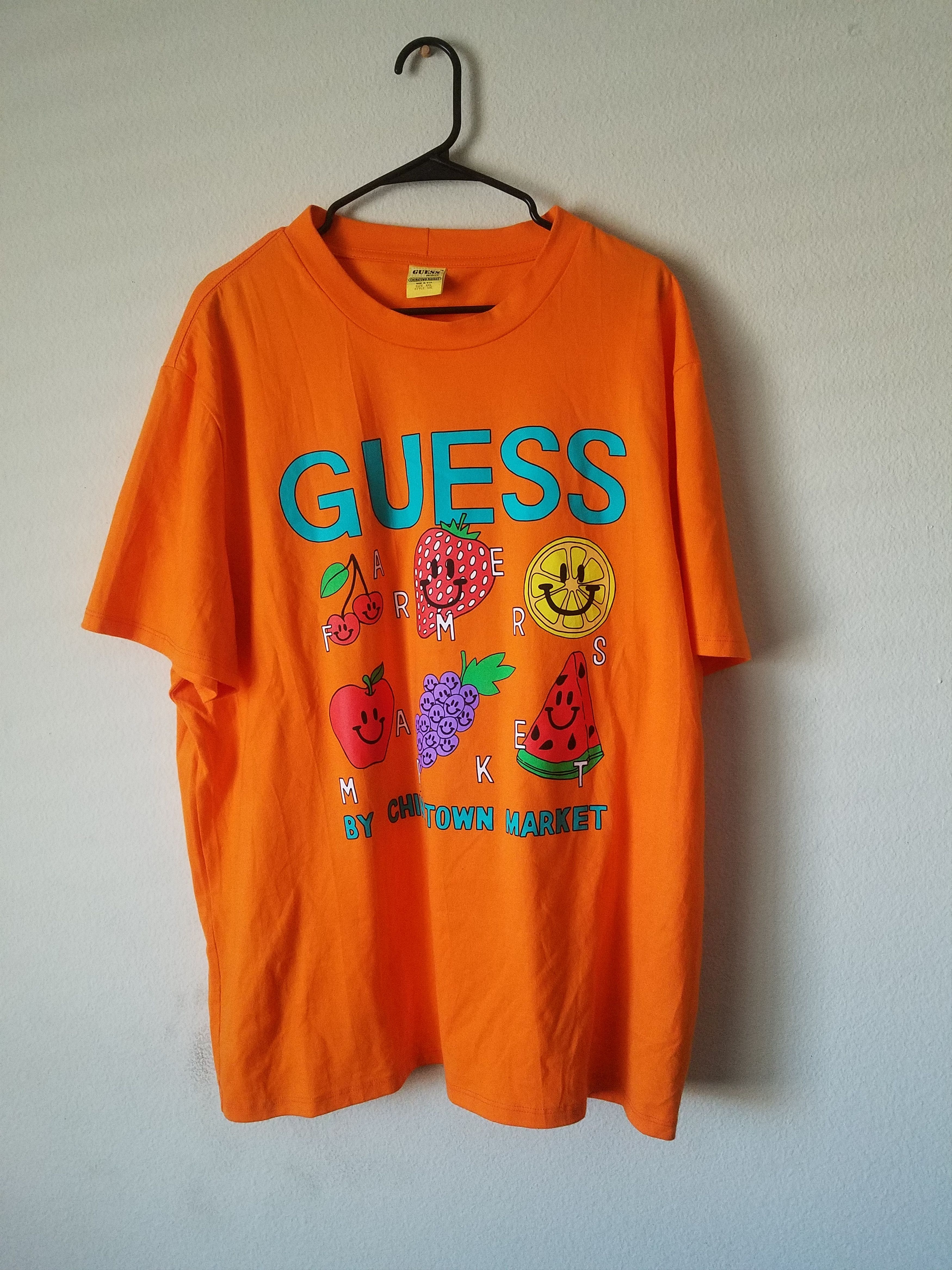 Guess × Market × Round Two FRUIT TEE Size US XXL / EU 58 / 5 - 1 Thumbnail