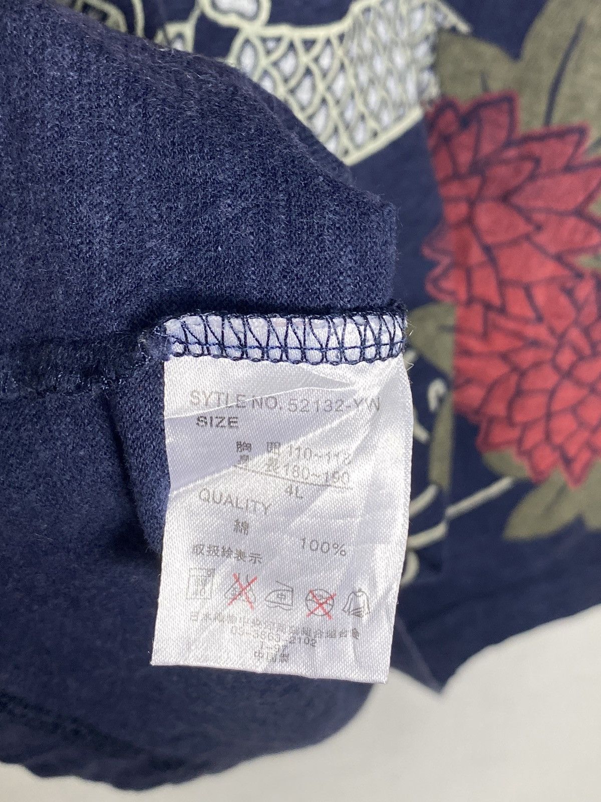 Japanese Brand Vintage Dragon Sukajan Longsleeve / HystericEvisu Style Size US XL / EU 56 / 4 - 9 Thumbnail