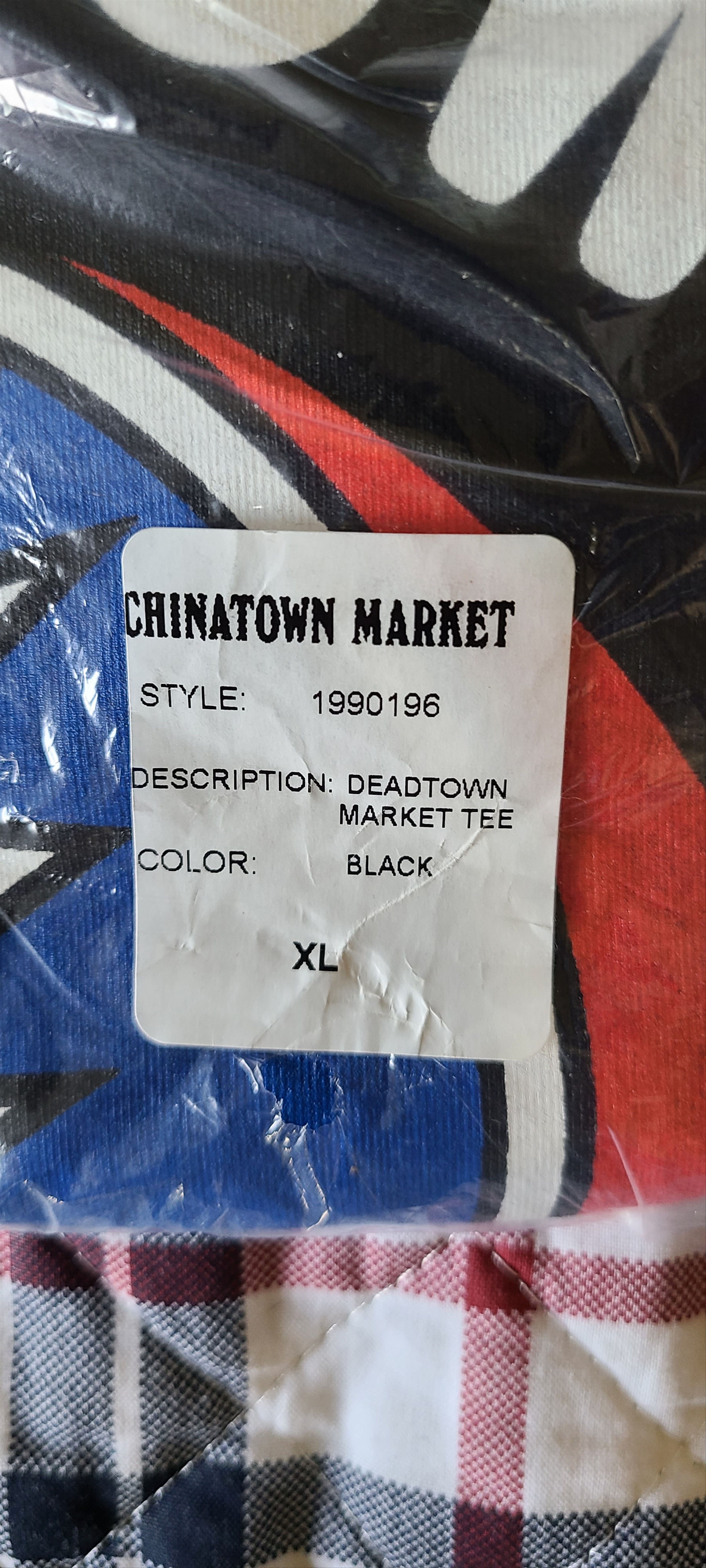 Grateful Dead × Market × Vintage DEADTOWN MARKET TEE Size US XL / EU 56 / 4 - 4 Thumbnail