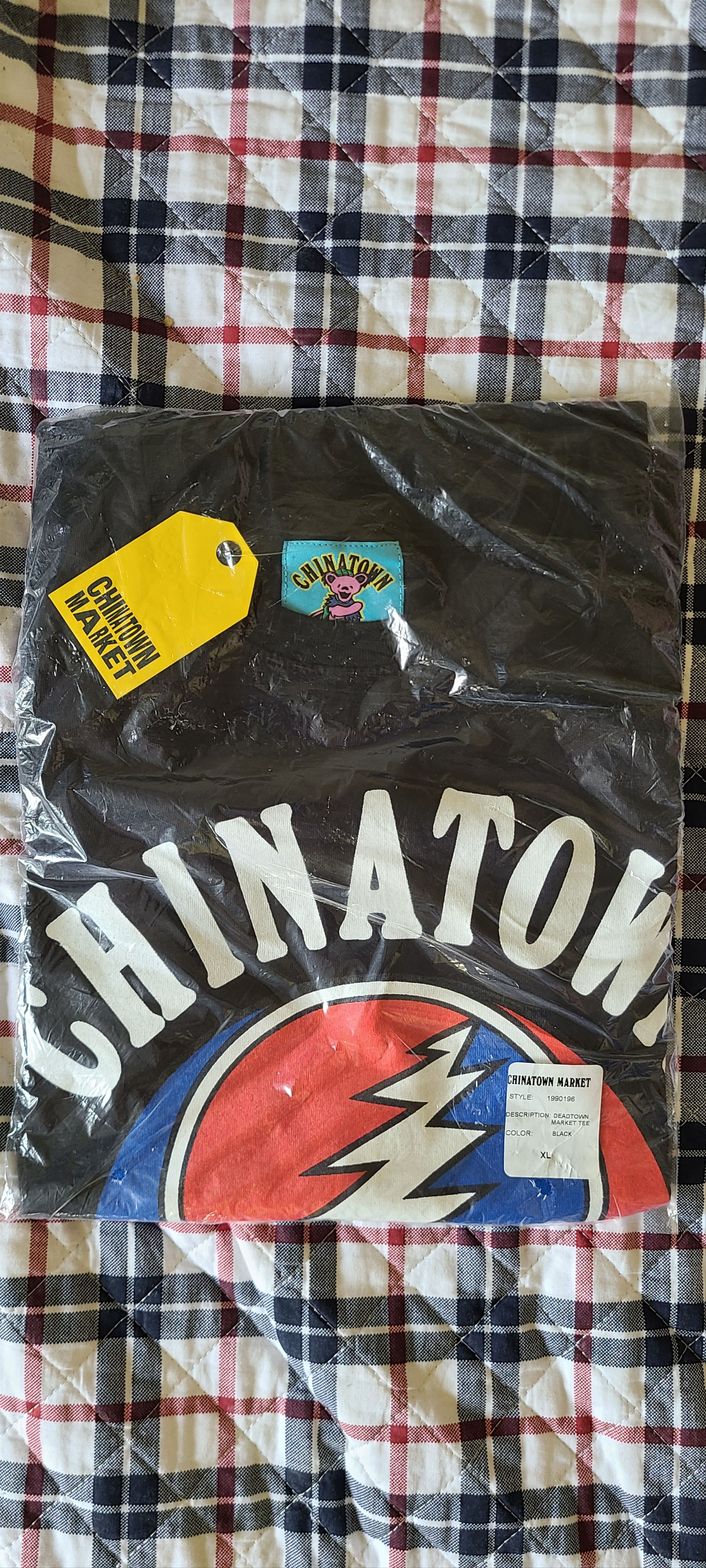 Grateful Dead × Market × Vintage DEADTOWN MARKET TEE Size US XL / EU 56 / 4 - 3 Thumbnail