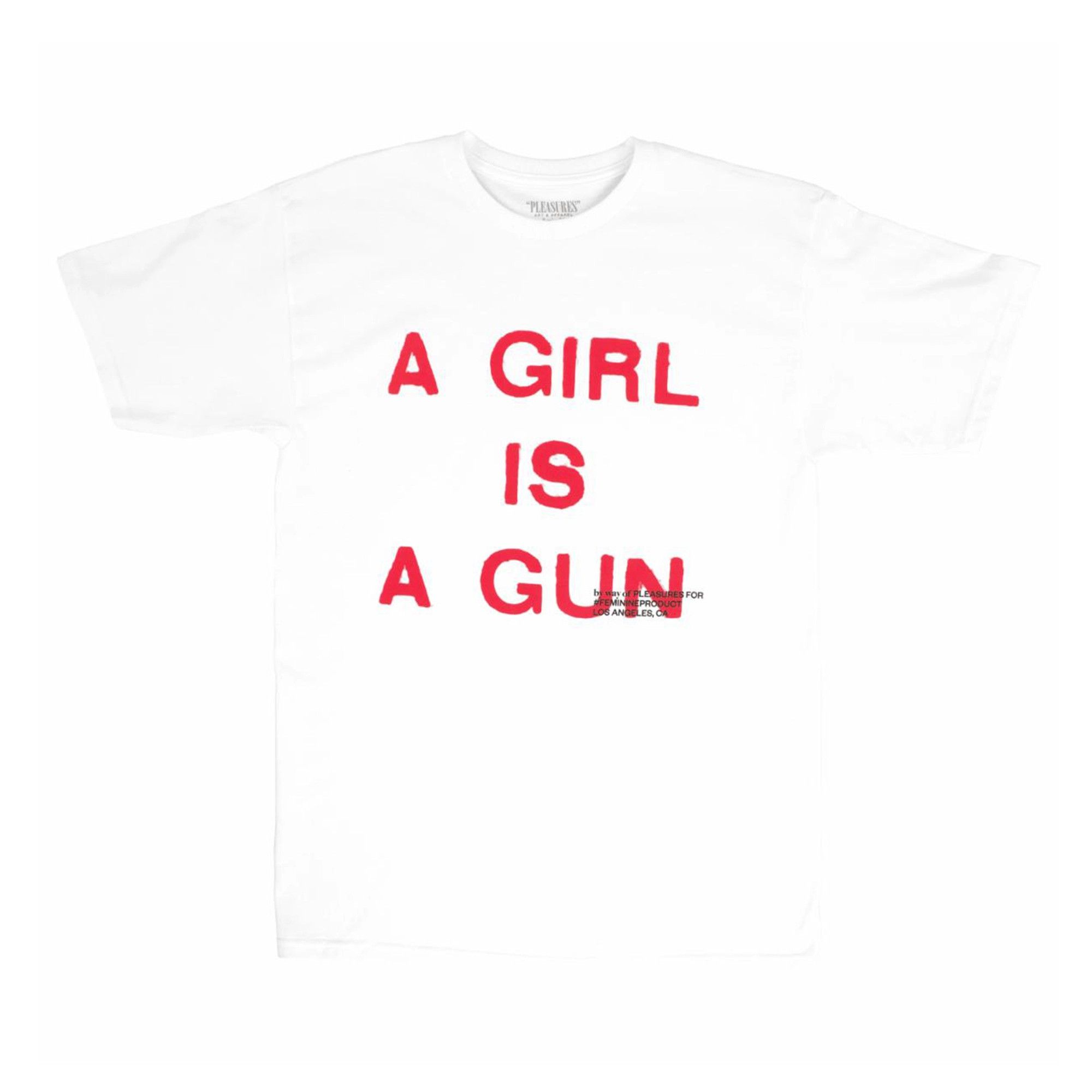 Pleasures GIRL IS A GUN TEE Size US XXL / EU 58 / 5 - 1 Thumbnail