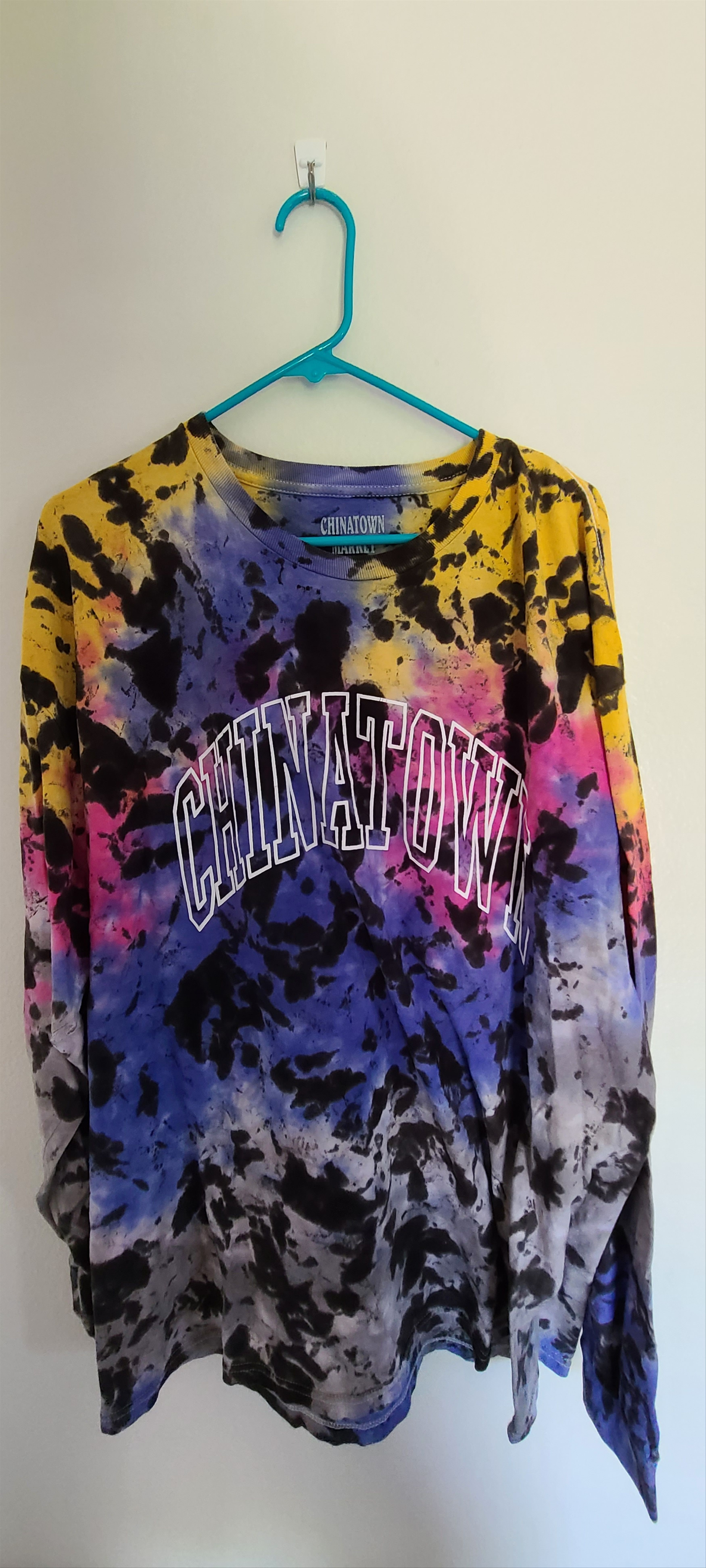 Market TIE DYE ARC LOGO LONGSLEEVE TEE Size US XL / EU 56 / 4 - 1 Thumbnail