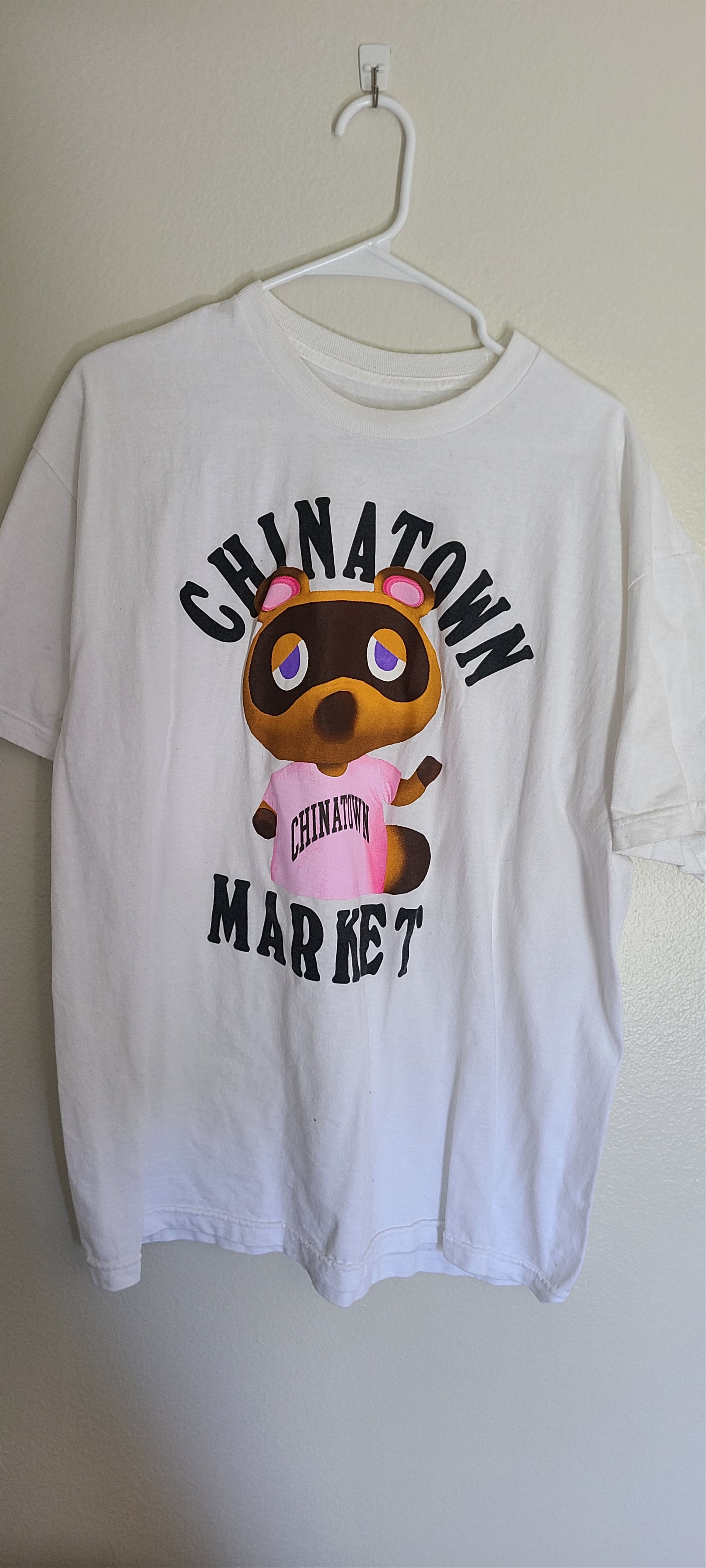 Market × Nintendo × Vintage ANIMAL CROSSING NOOK TEE Size US XL / EU 56 / 4 - 1 Thumbnail