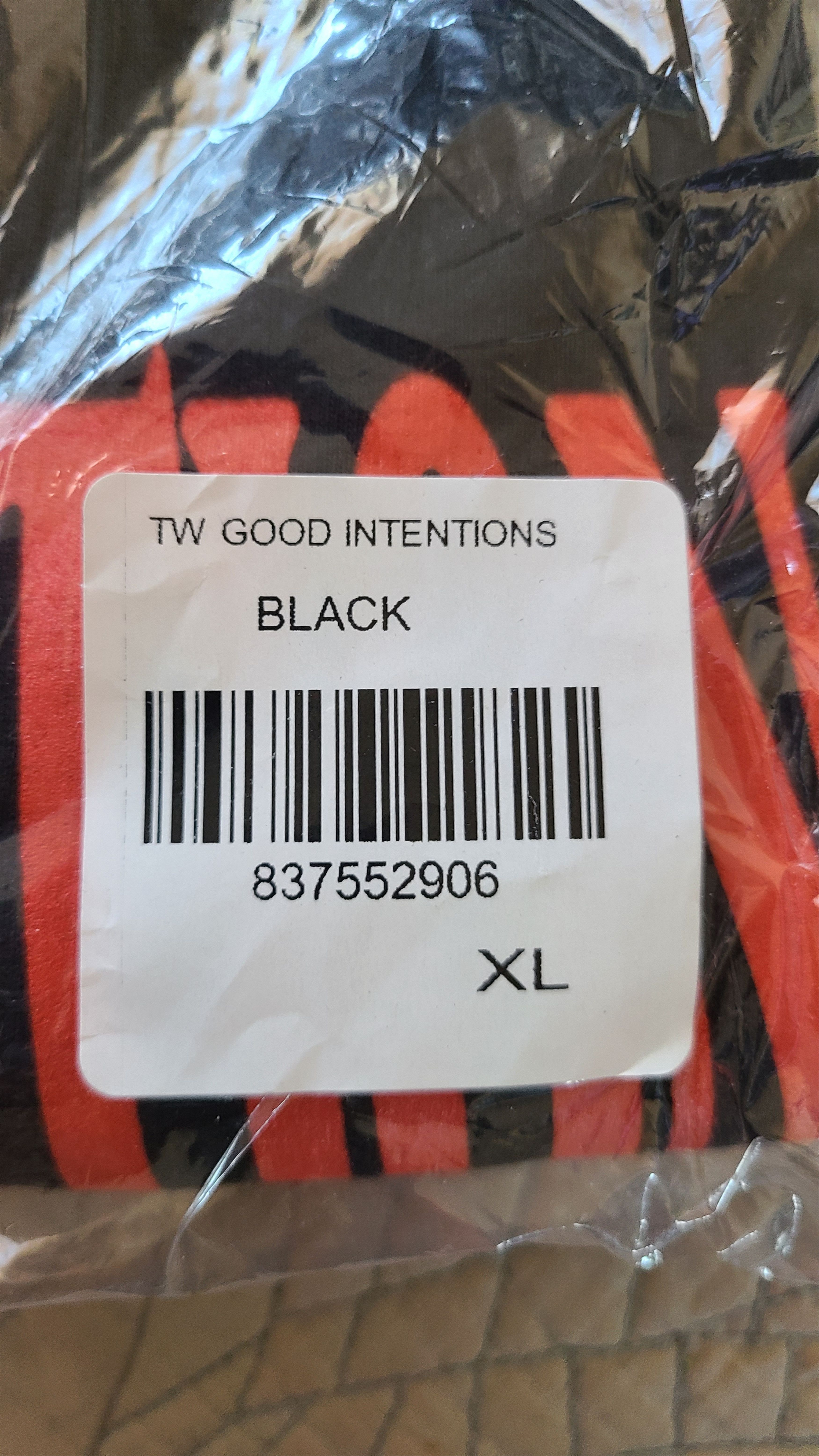 Vlone VLONE X NAV GOOD INTENTIONS BLACK TEE Size US XL / EU 56 / 4 - 3 Thumbnail