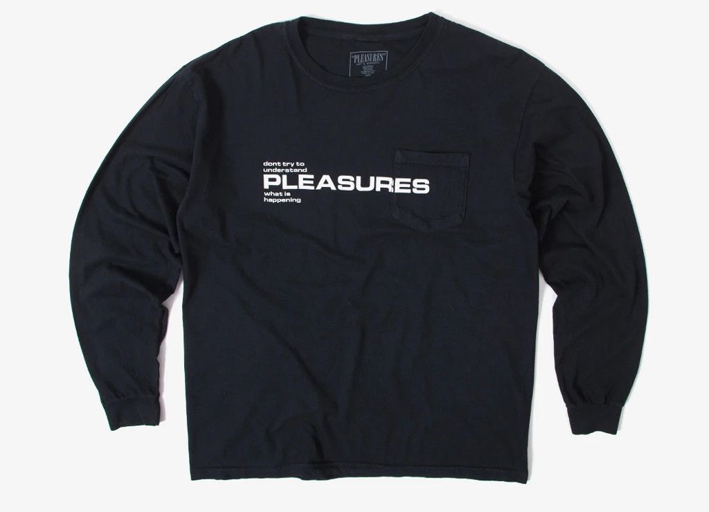 Pleasures DON'T TRY LONGSLEEVE TEE Size US XL / EU 56 / 4 - 1 Thumbnail