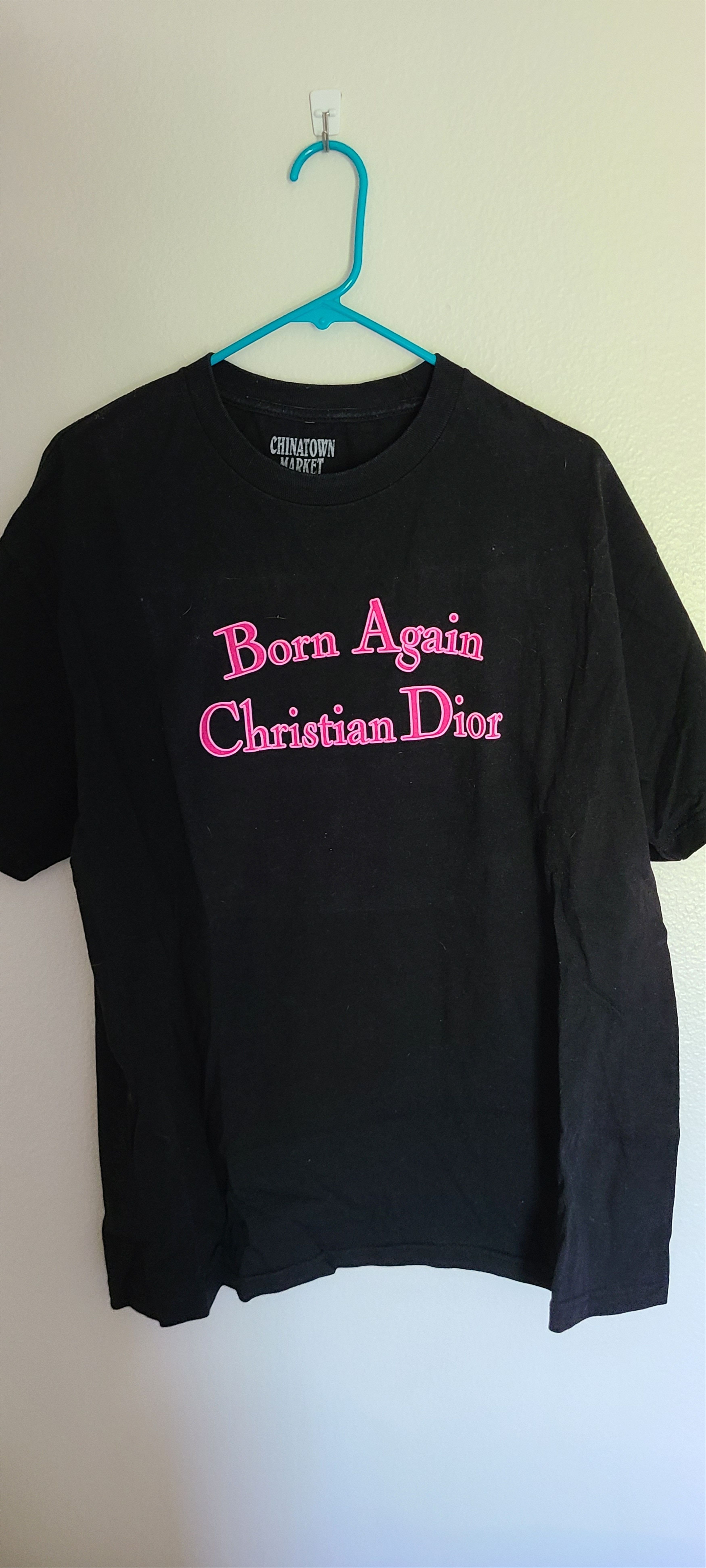 Market × Vintage BORN AGAIN TEE Size US XL / EU 56 / 4 - 1 Thumbnail