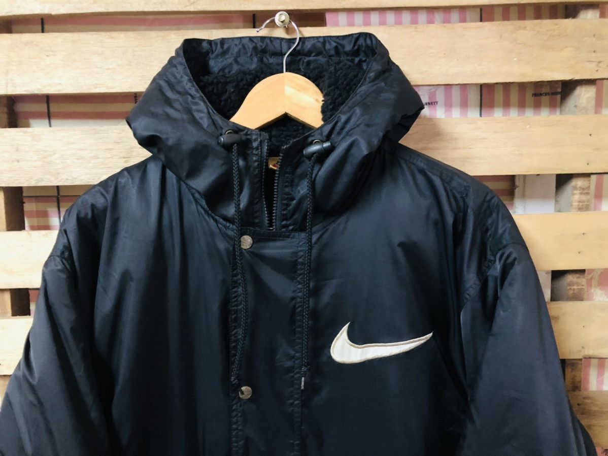 Nike Vintage 90s Nike Long Jacket Big Logo Size US M / EU 48-50 / 2 - 5 Thumbnail