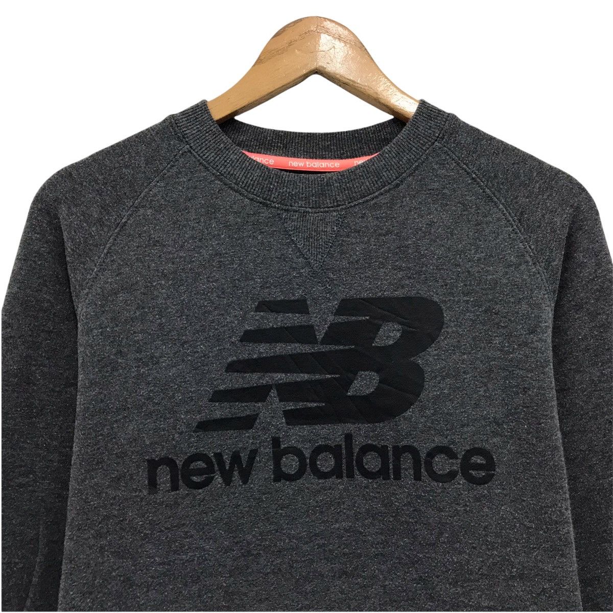 New Balance × Vintage Vintage New Balance Big Logo Sweatshirt Size US M / EU 48-50 / 2 - 2 Thumbnail