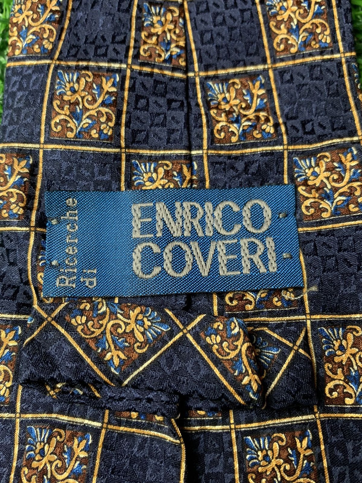 Enrico Coveri Enrico Coveri Made in Italy Pure Silk Neck Tie Size ONE SIZE - 2 Thumbnail