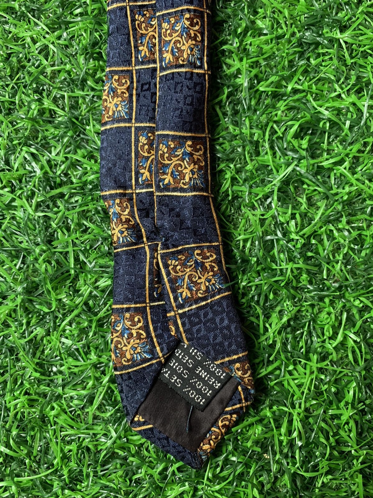 Enrico Coveri Enrico Coveri Made in Italy Pure Silk Neck Tie Size ONE SIZE - 7 Thumbnail