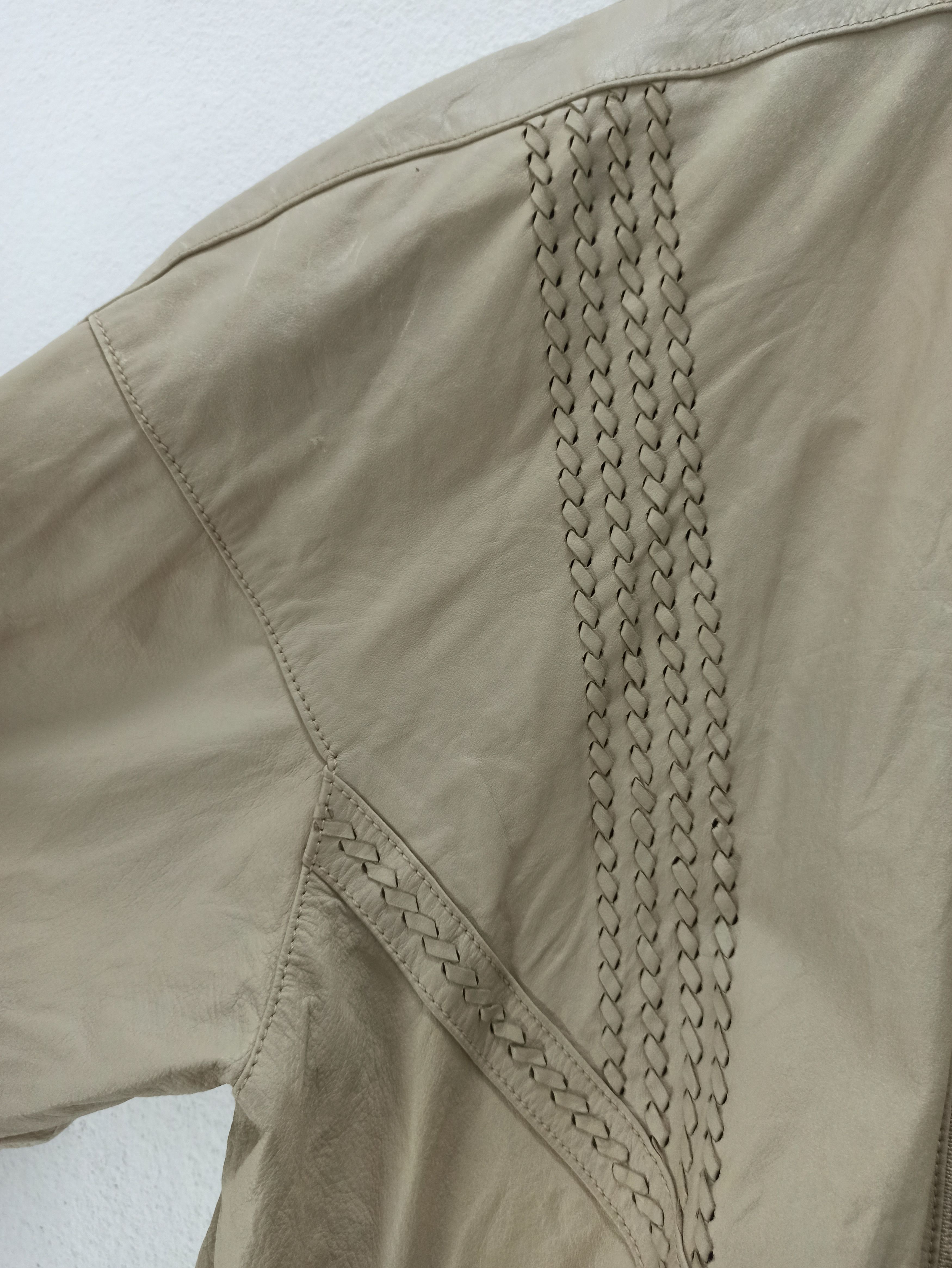 Torras × Vintage Vintage Leather Cardigan By Torras Made in Spain Size US L / EU 52-54 / 3 - 7 Thumbnail