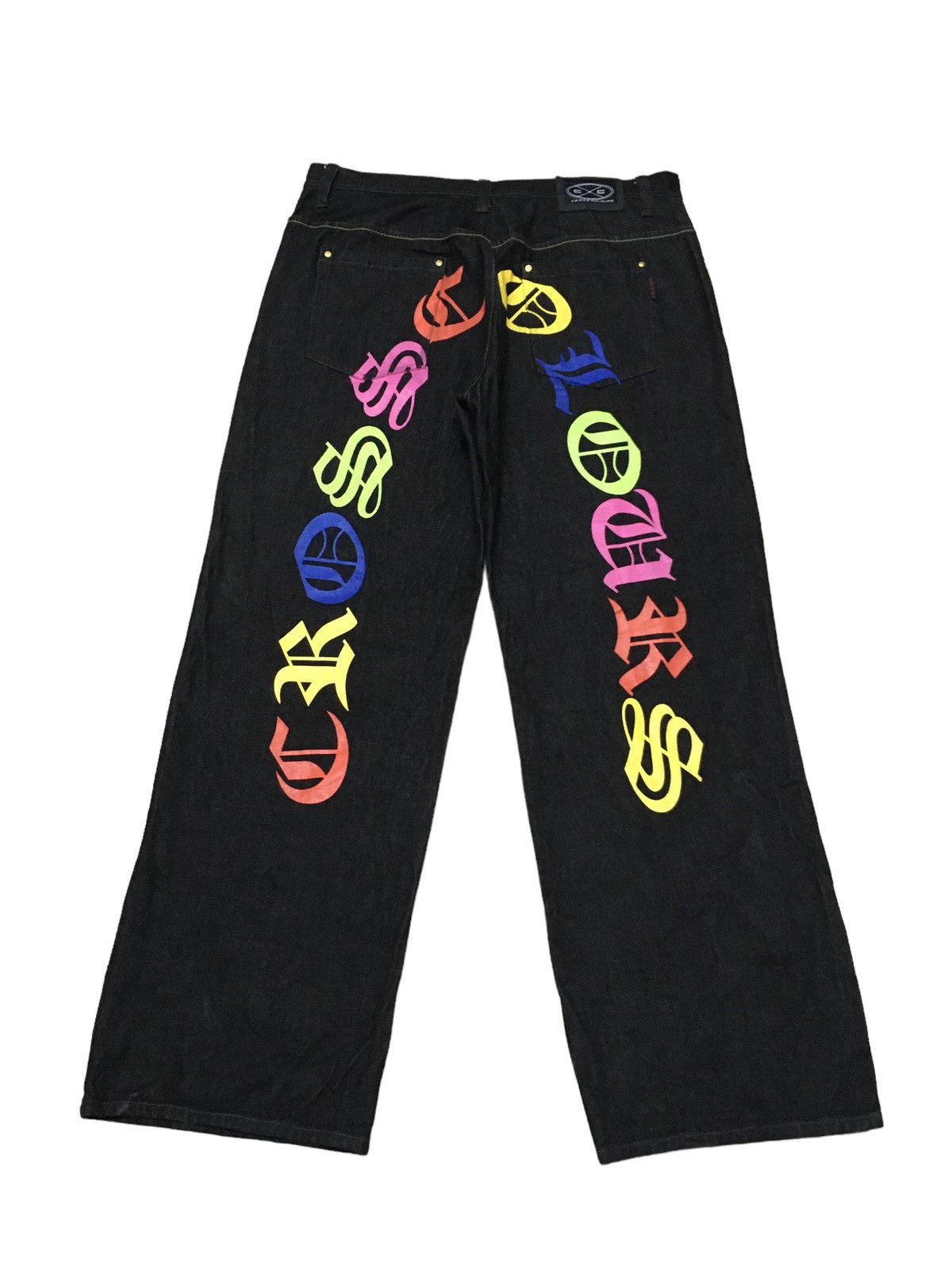Cross Colours Rare Design Vintage Brand Cross Colour Daicock Jeans 2000s Size US 40 / EU 56 - 1 Thumbnail