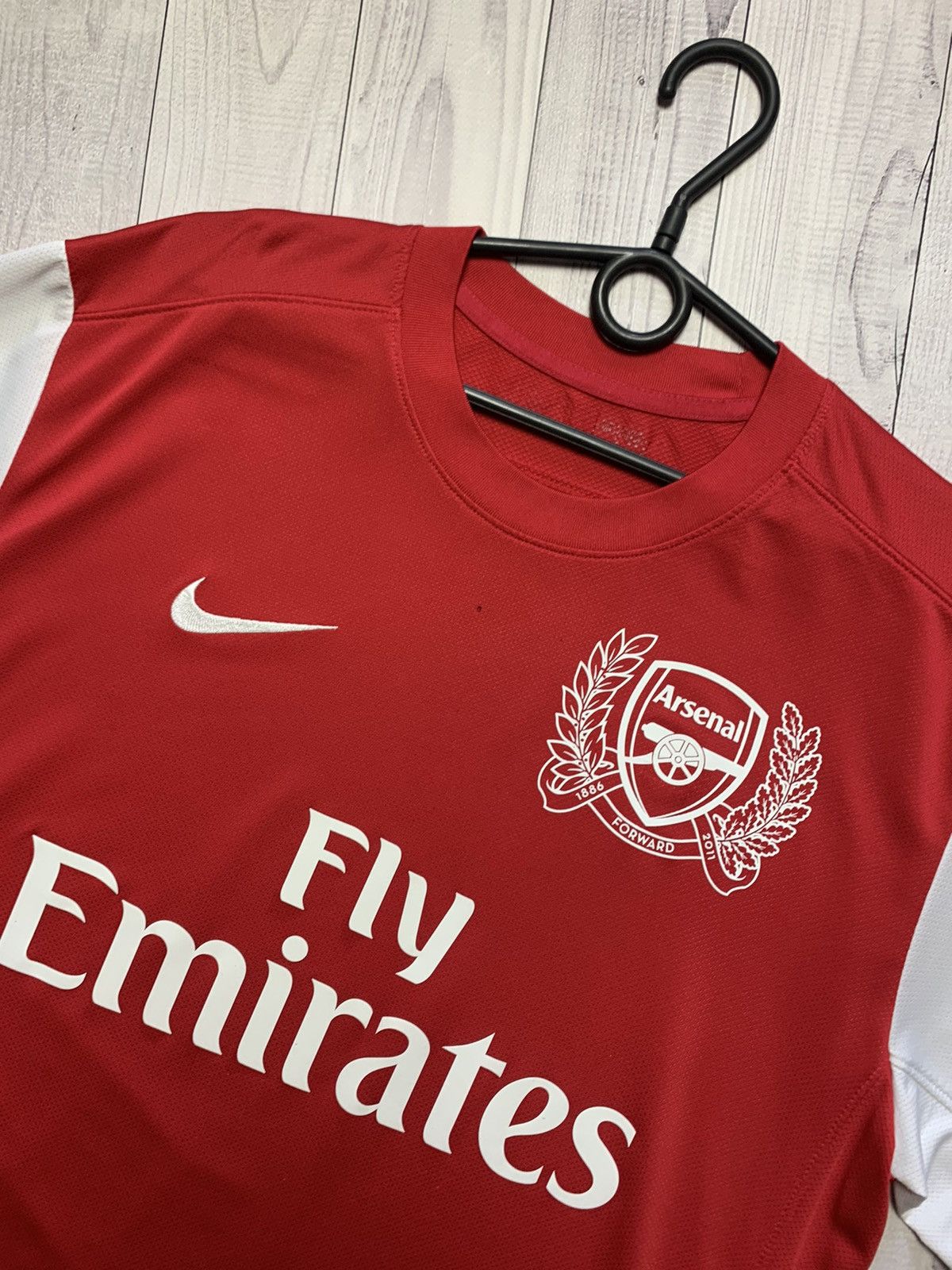 Nike × Vintage Vintage Nike Arsenal soccer jersey size L Size US L / EU 52-54 / 3 - 2 Thumbnail