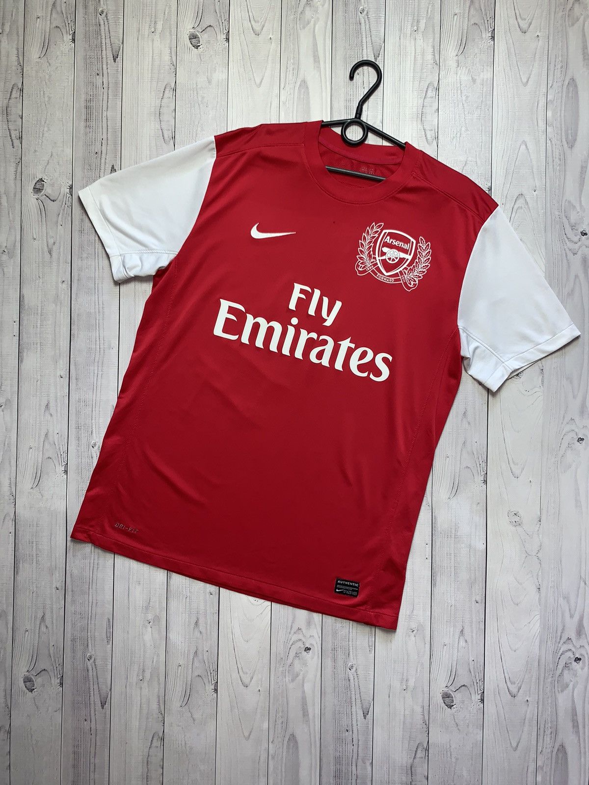 Nike × Vintage Vintage Nike Arsenal soccer jersey size L Size US L / EU 52-54 / 3 - 1 Thumbnail