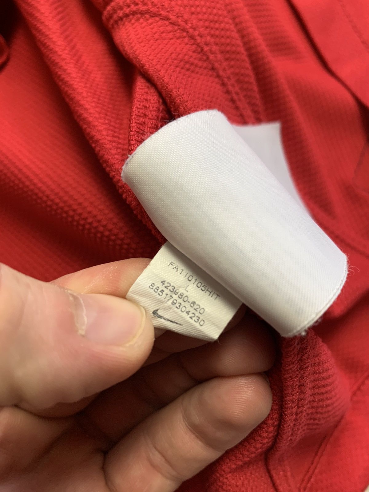 Nike × Vintage Vintage Nike Arsenal soccer jersey size L Size US L / EU 52-54 / 3 - 6 Thumbnail