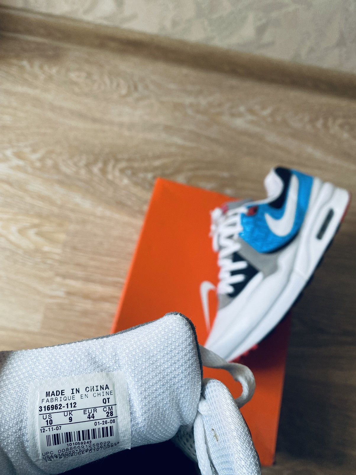 Nike × Parra NikeLab Air Max1 Light Prm Size? Atmos Tn Clot ACG Size US 10 / EU 43 - 11 Thumbnail