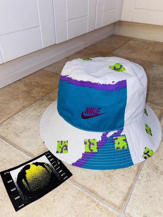 Nike Challenge Court 90s Bucket Hat XL Jordan Supreme Stussy | Grailed