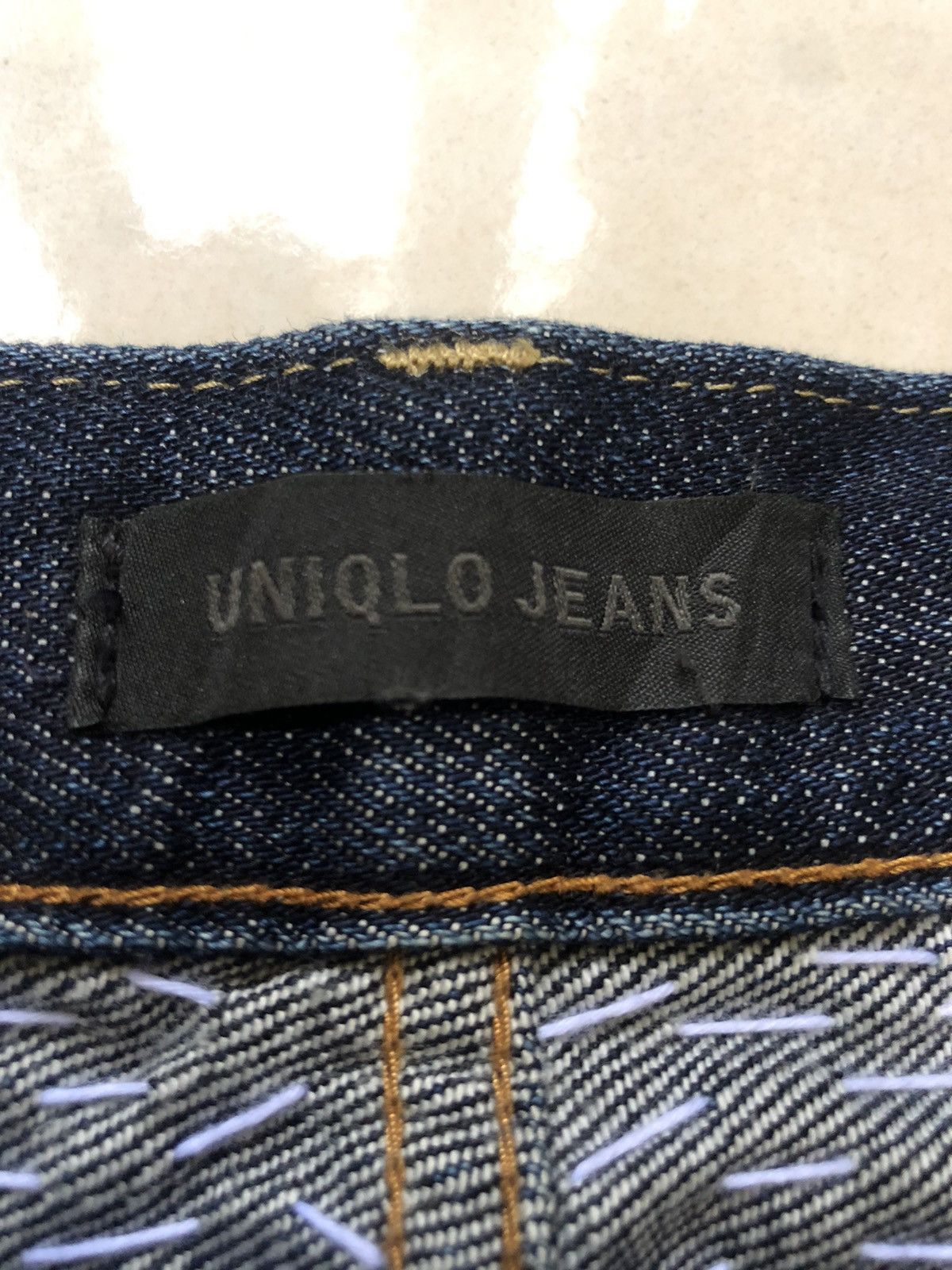Uniqlo Uniqlo custom made Sashiko/Boro inspired Kapital Strike Size US 33 - 11 Thumbnail