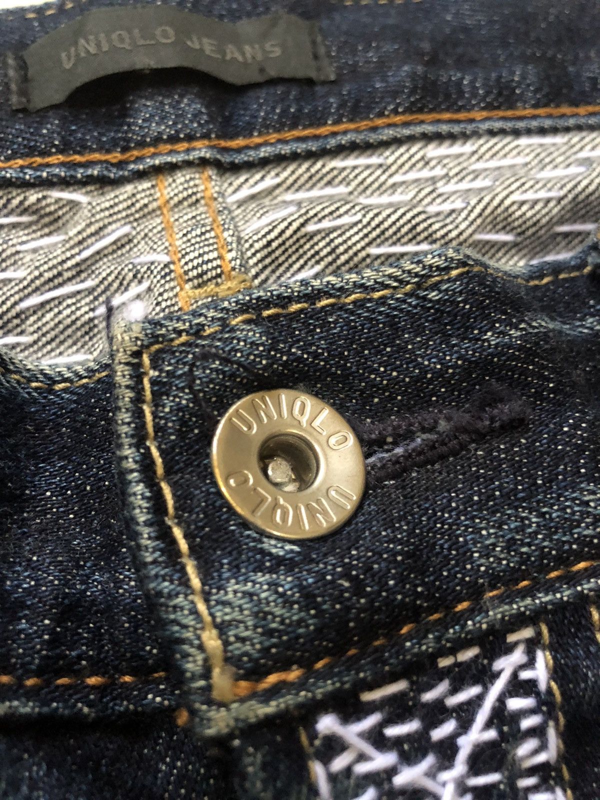 Uniqlo Uniqlo custom made Sashiko/Boro inspired Kapital Strike Size US 33 - 10 Thumbnail