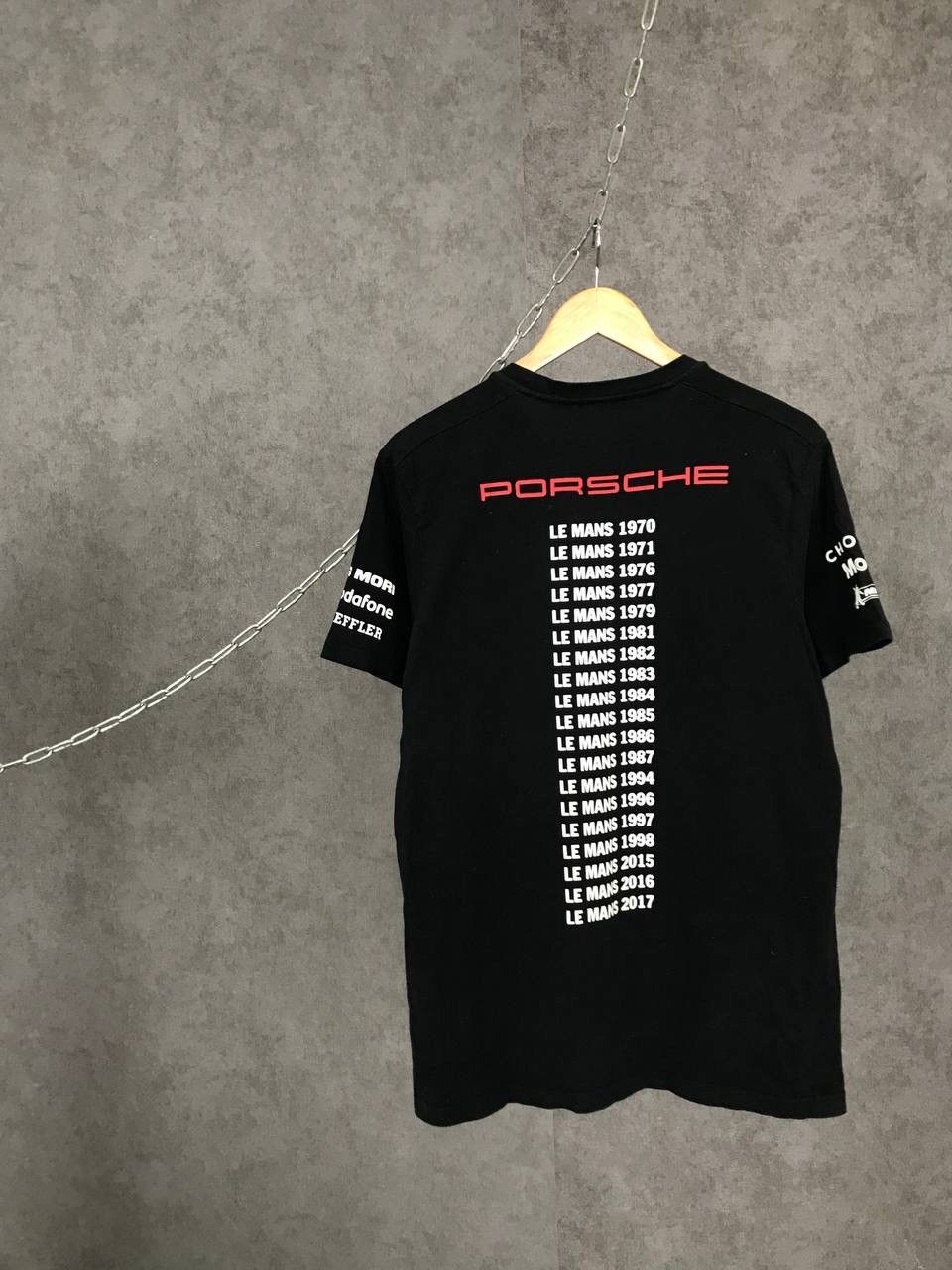 Porsche Design Porsche Hattrick racing overprinted tee Size US M / EU 48-50 / 2 - 7 Thumbnail