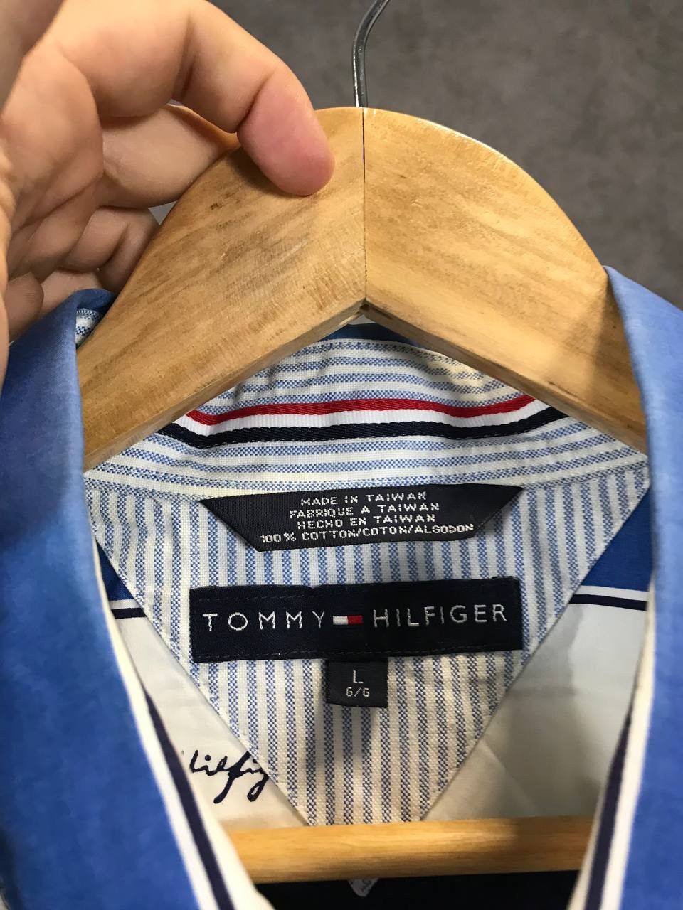 Tommy Hilfiger Tommy Hilfiger vintage crazy Hawaiian overprinted shirt Size US L / EU 52-54 / 3 - 6 Thumbnail