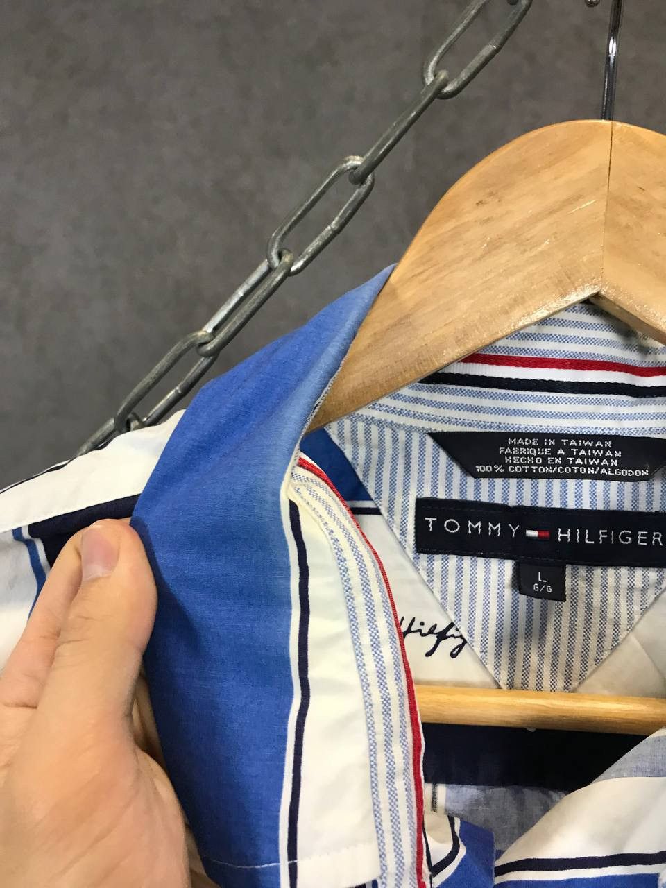 Tommy Hilfiger Tommy Hilfiger vintage crazy Hawaiian overprinted shirt Size US L / EU 52-54 / 3 - 10 Thumbnail
