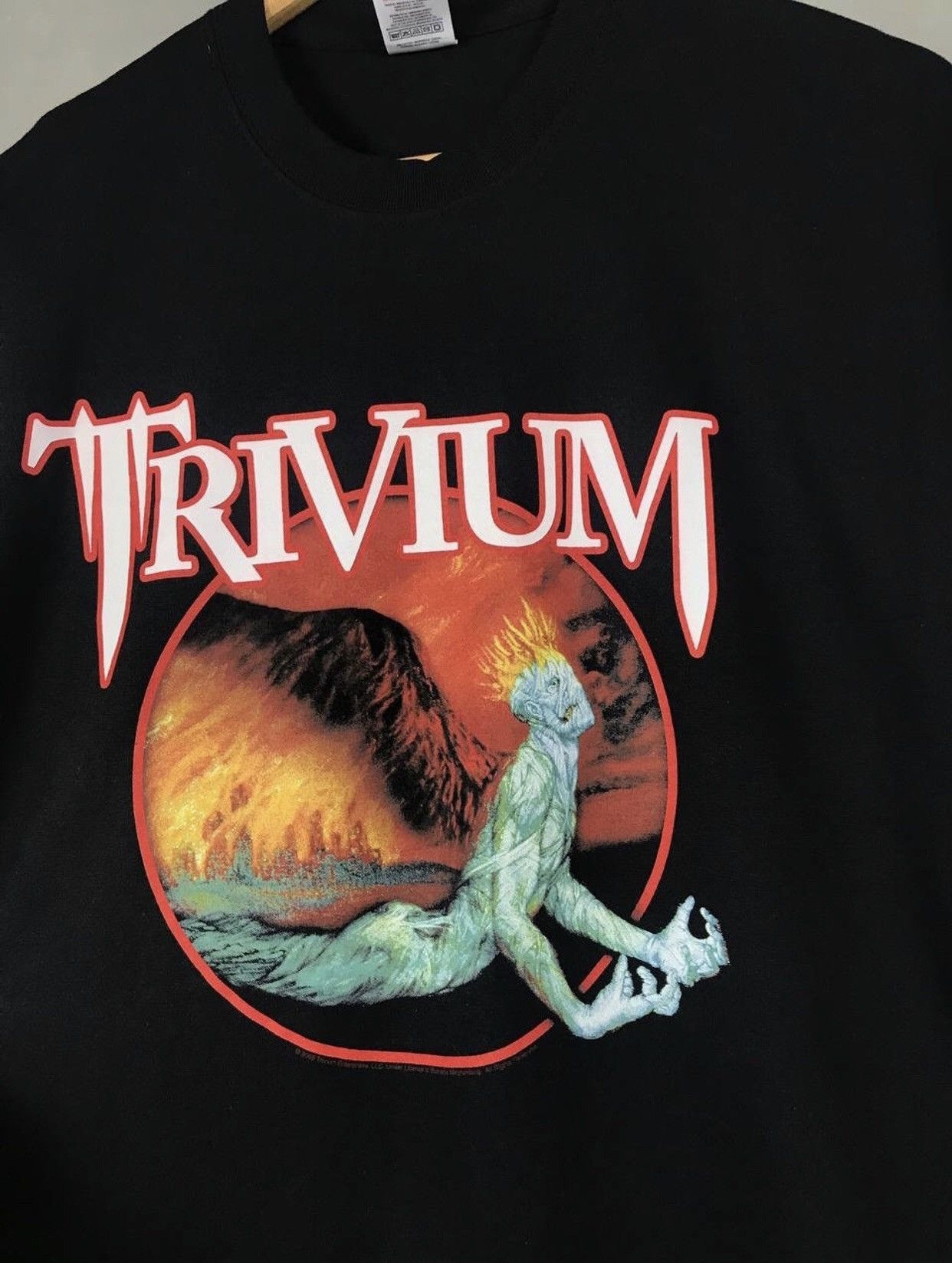 Band Tees Trivium 2005 Vintage Rock Band Tee Size US L / EU 52-54 / 3 - 5 Thumbnail